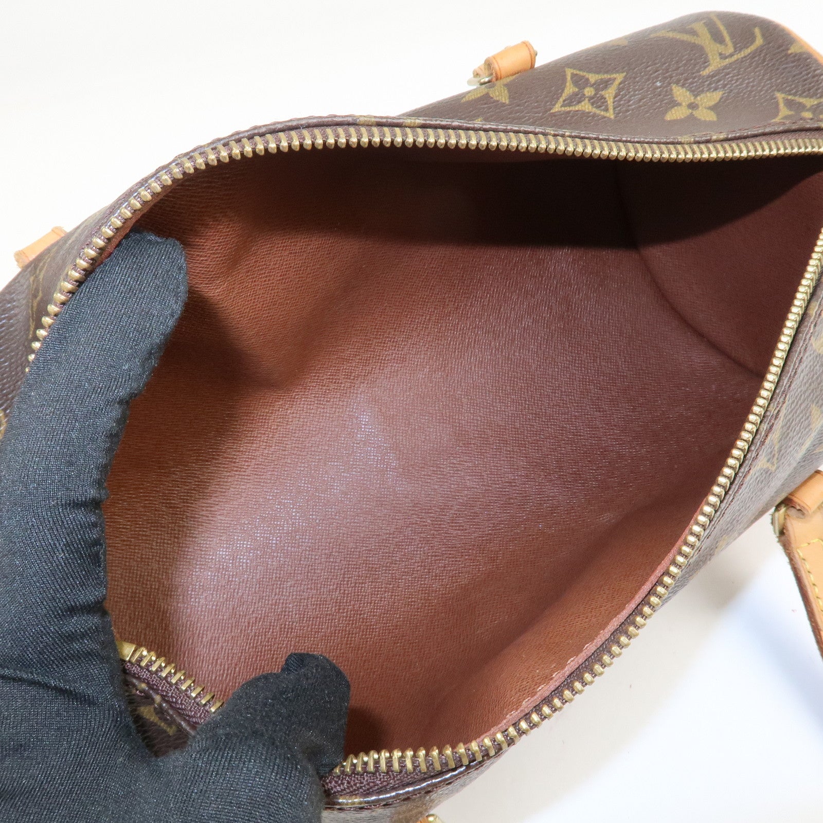 Louis Vuitton Monogram Papillon 26 Hand Bag New Style M51386 Used