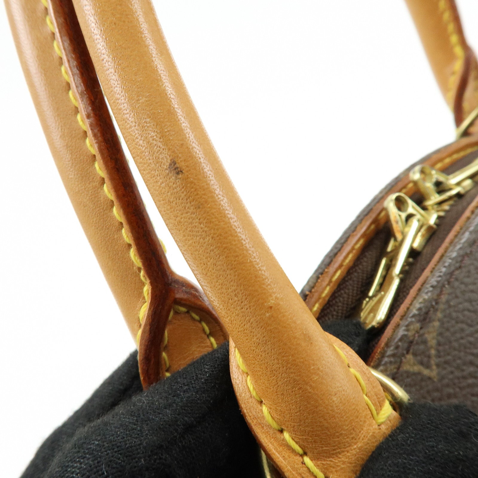 Louis Vuitton Monogram Ellipse PM Hand Bag Brown M51127