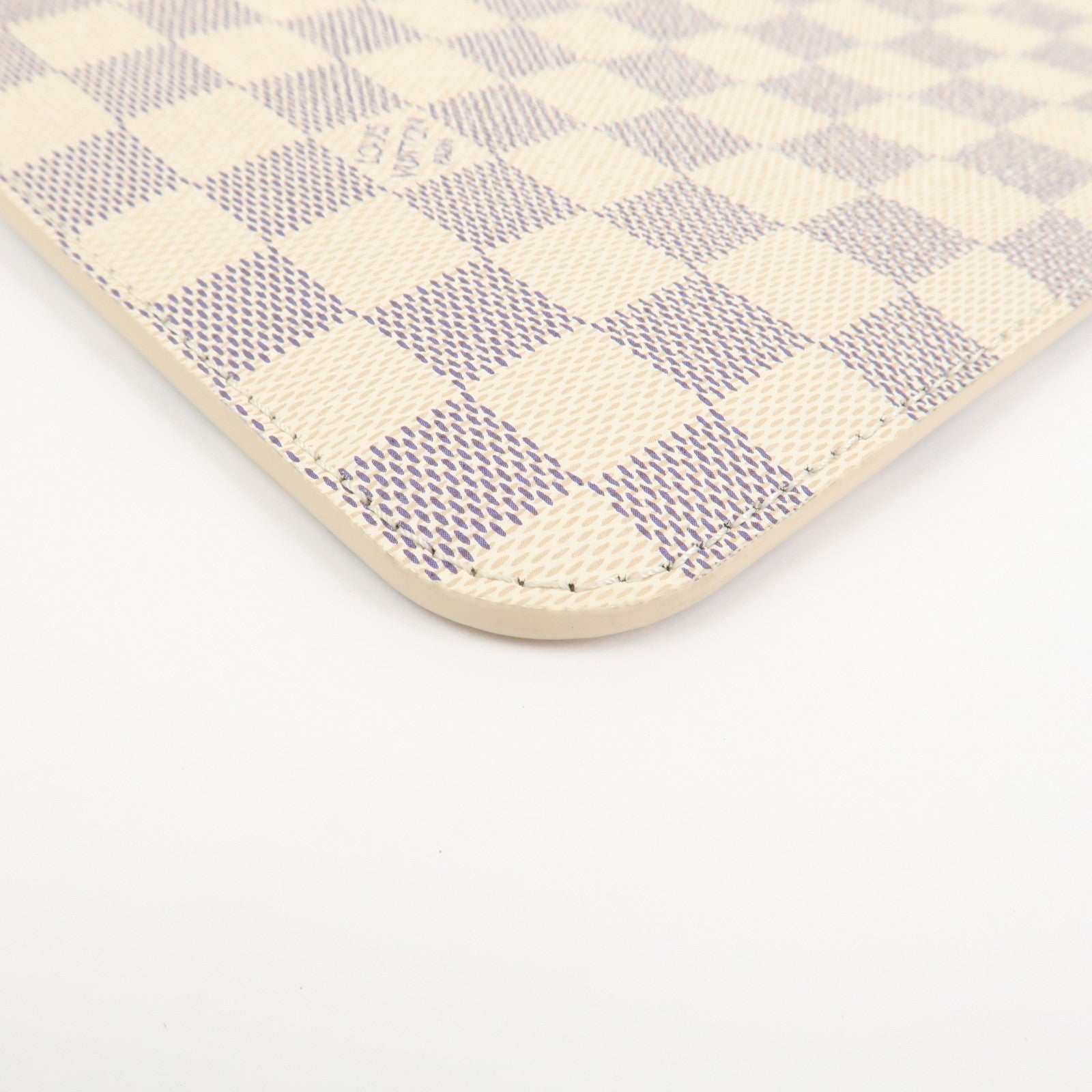 Louis Vuitton Damier Azur Canvas Pouch for Neverfull MM Tote Bag