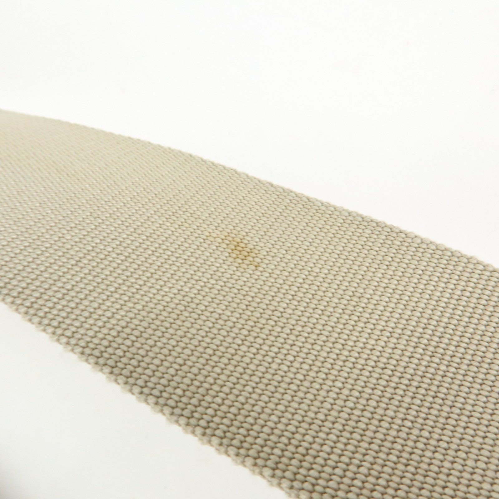 CHANEL Canvas Leather 2Way Bag Hand Bag Shoulder Bag Black Ivory