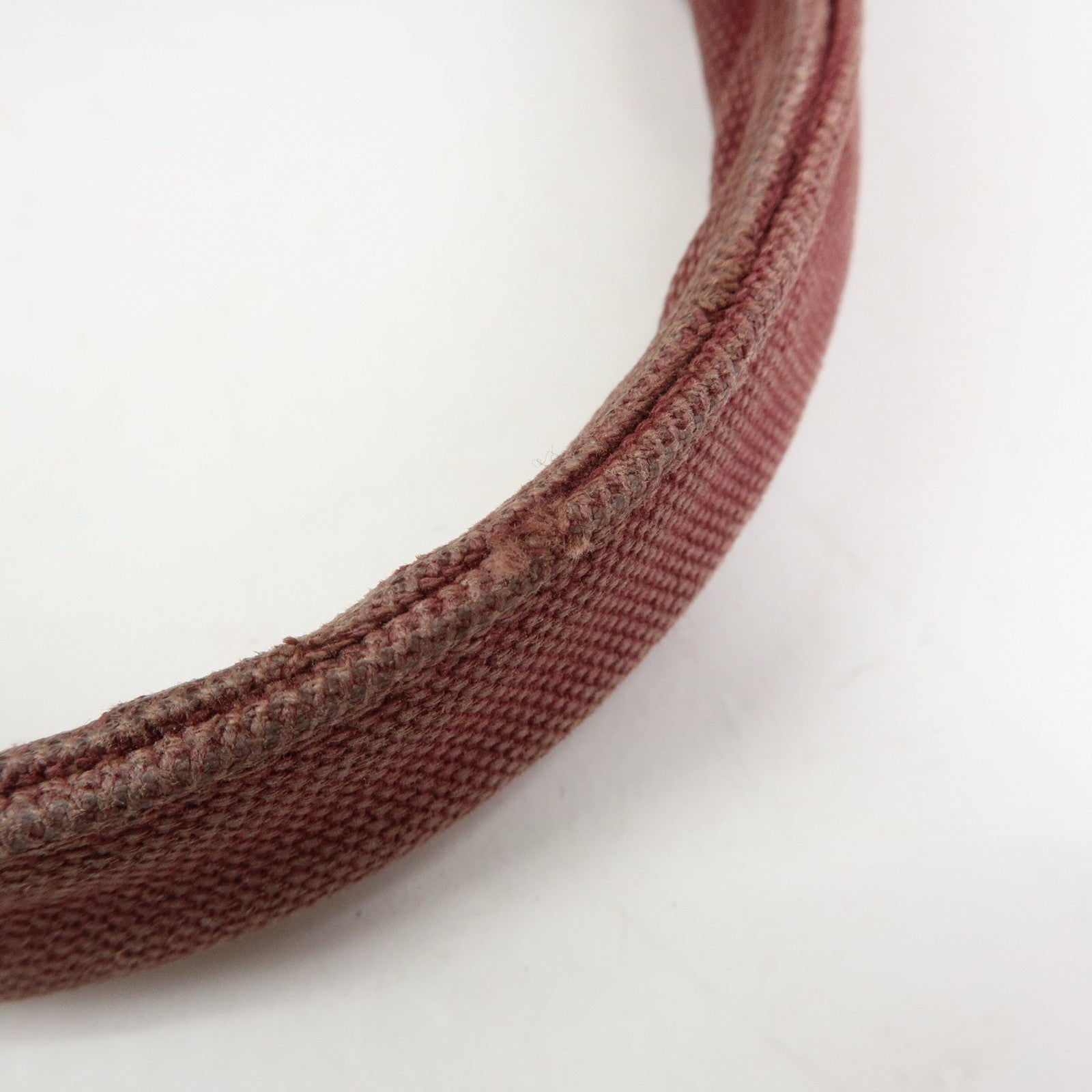 PRADA Logo Canapa Canvas 2Way Bag Tote Bag Orange Purple B1877G