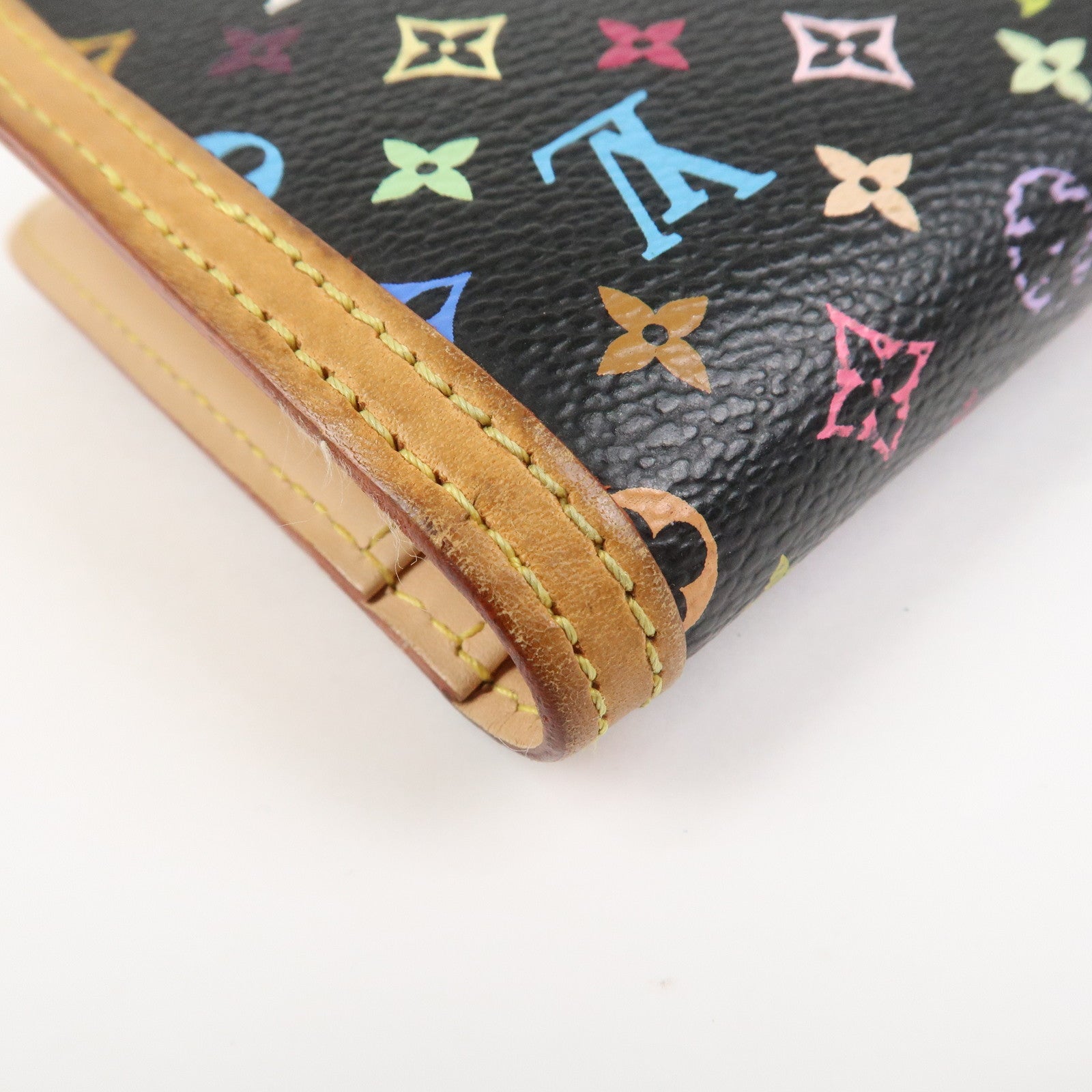 Louis Vuitton Monogram Multicolor Portefeuille Viennois Noir M92988