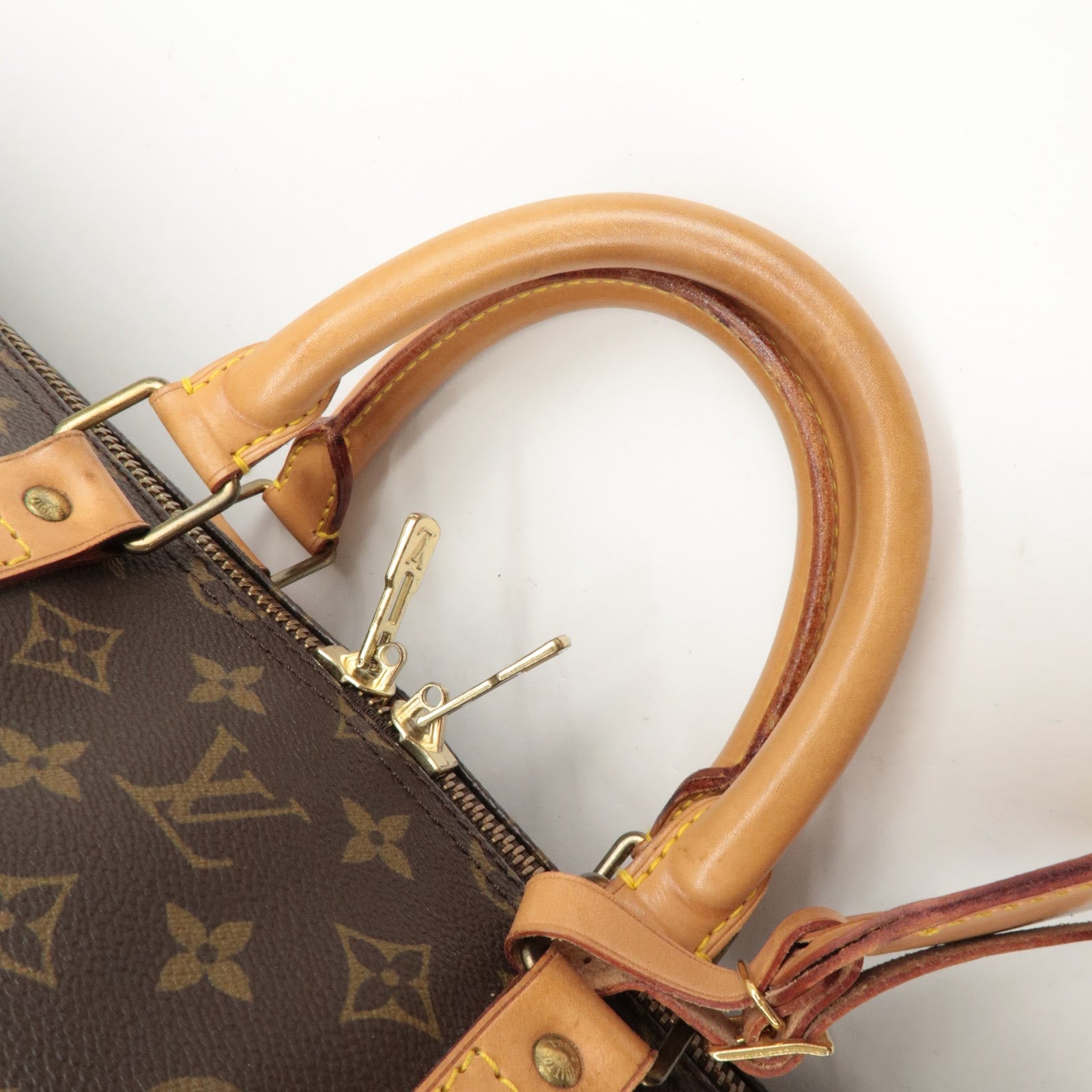 Louis Vuitton Monogram Keep All Bandouliere 55 Boston Bag M41414 Used