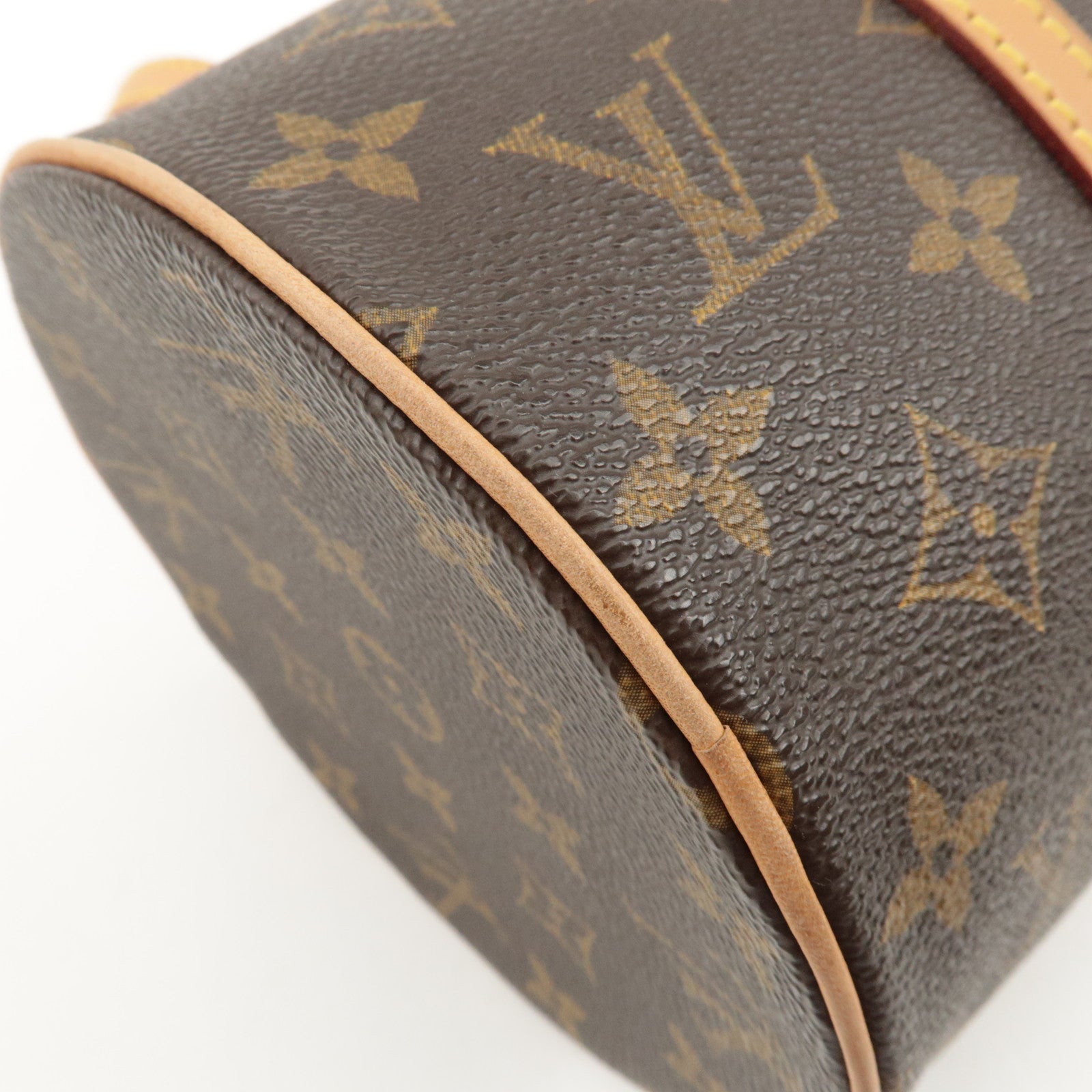 Louis Vuitton Monogram Canvas Leather Papillon 30 Brown M51385 Used