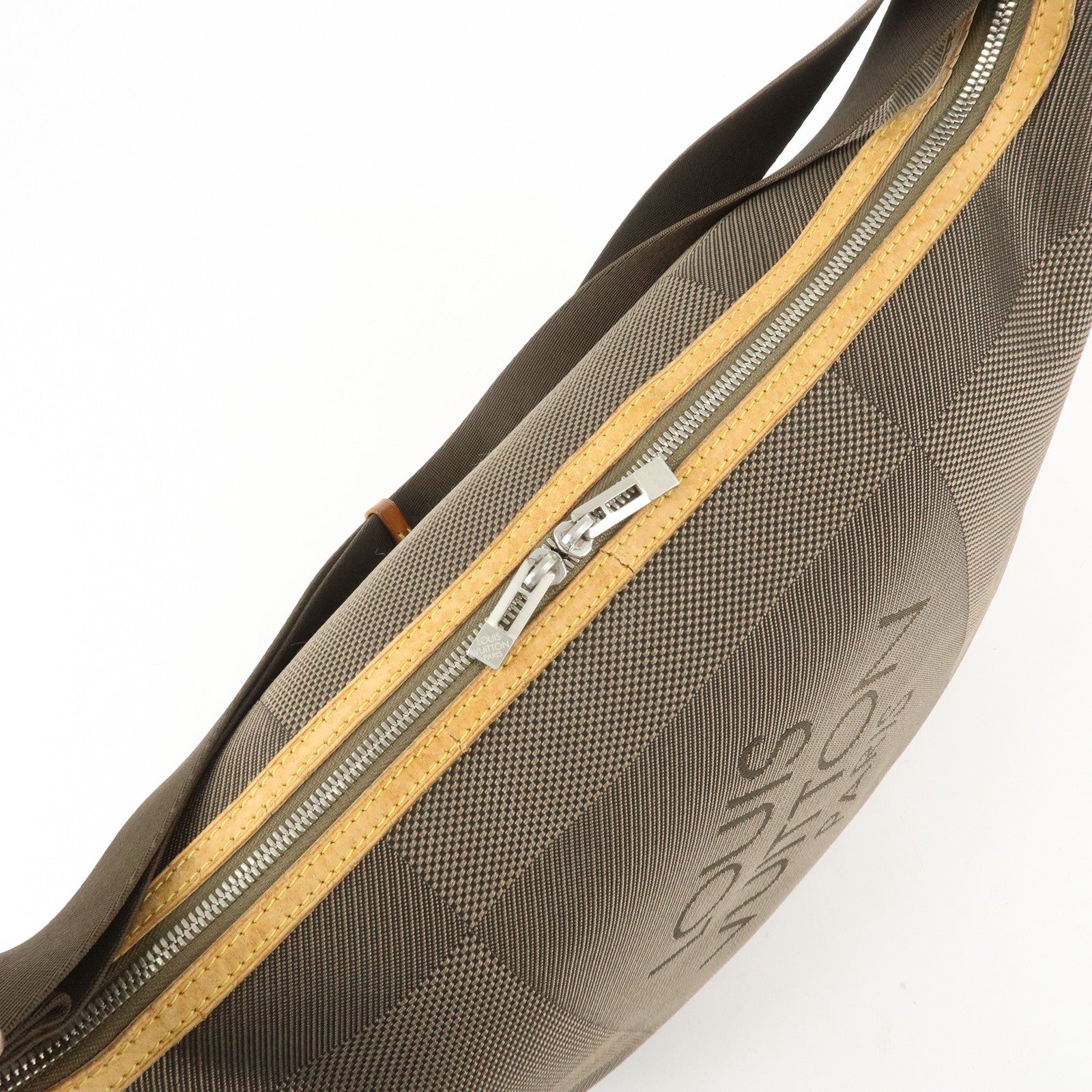 Louis Vuitton Damier Geant Explorer La Tour Shoulder Bag Terre M93615 Used