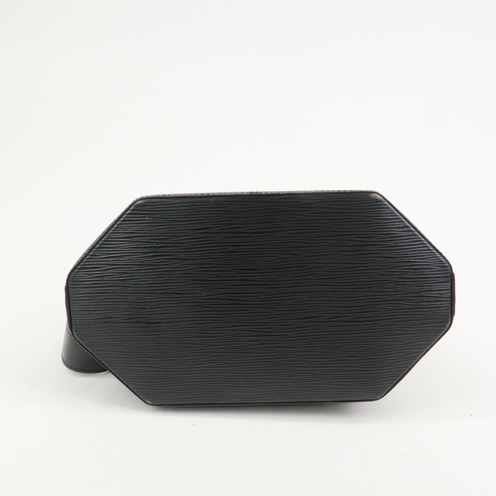 Louis Vuitton Epi Leather Sac D'epaule PM Bucket Bag Black M80157