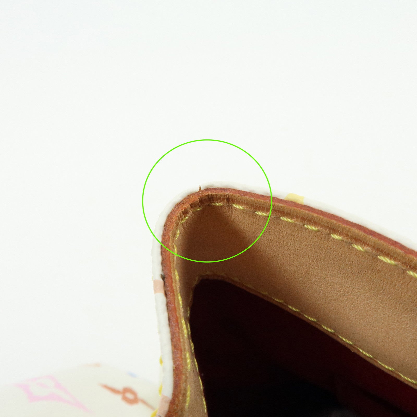 Louis Vuitton Monogram Multicolor Audra Hand Bag Blanc M40047