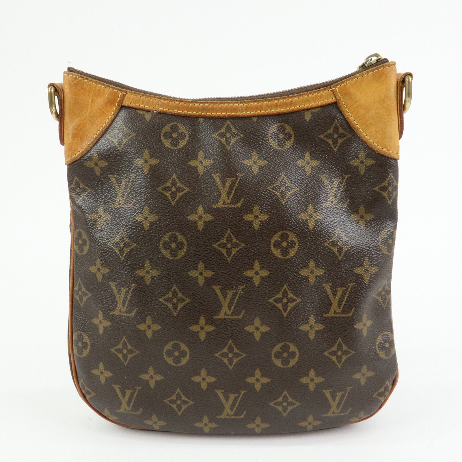Louis Vuitton Monogram Odeon PM Shoulder Bag Brown M56390