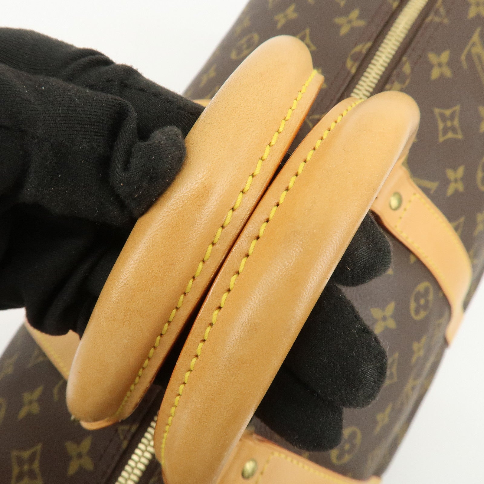 Louis Vuitton Monogram Keep All Bandouliere 55 Boston Bag M41414