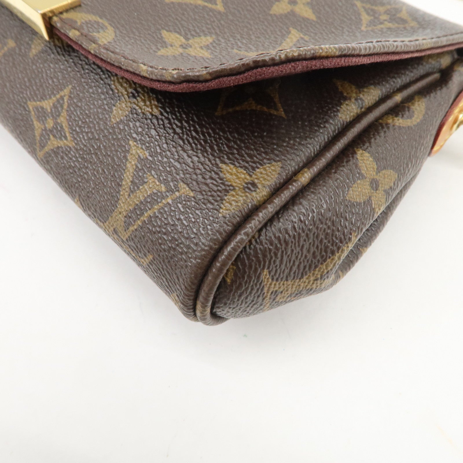 Louis Vuitton Monogram Favorite PM 2Way Shoulder Bag Brown M40717