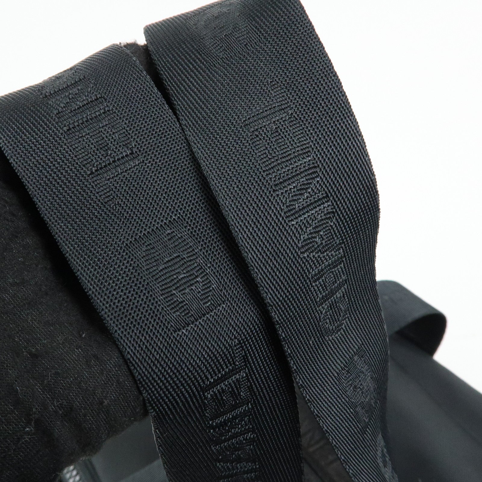 CHANEL COCO Mark Sport Line Nylon Boston Bag Shoulder Bag Black