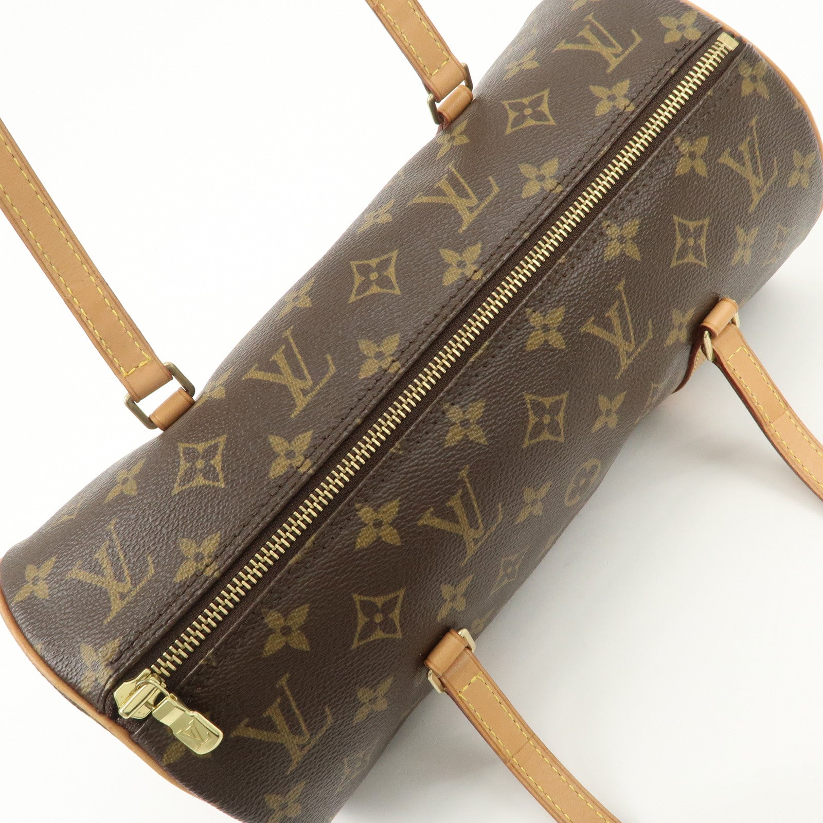 Louis Vuitton Monogram Papillon 30 Hand Bag New Style M51385 Used