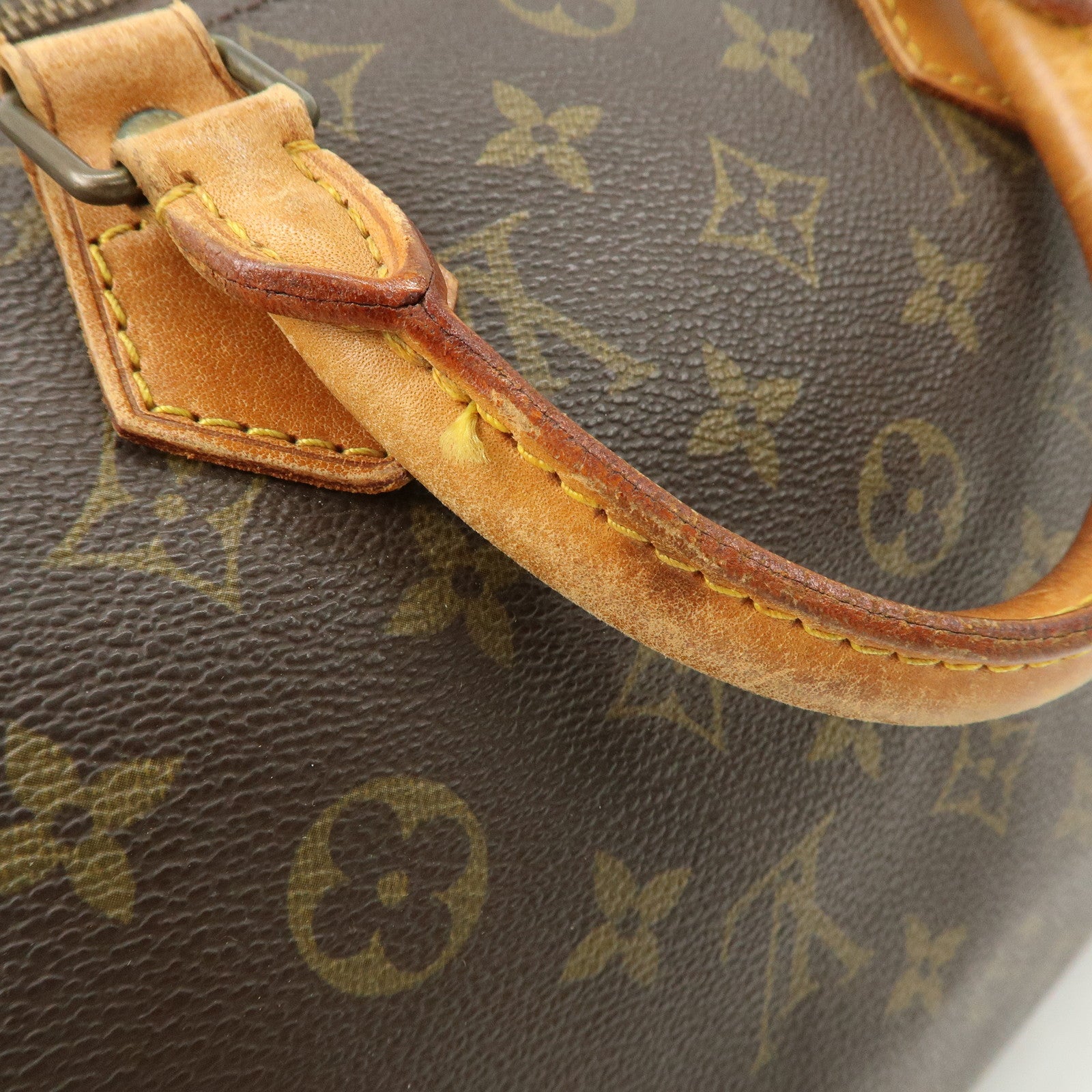 Louis Vuitton Monogram Speedy 30 Hand Bag Boston Bag M41526 Used