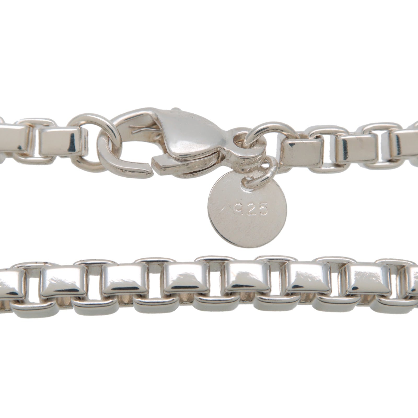 Tiffany&Co. Venetian Link Bracelet SV925 Silver