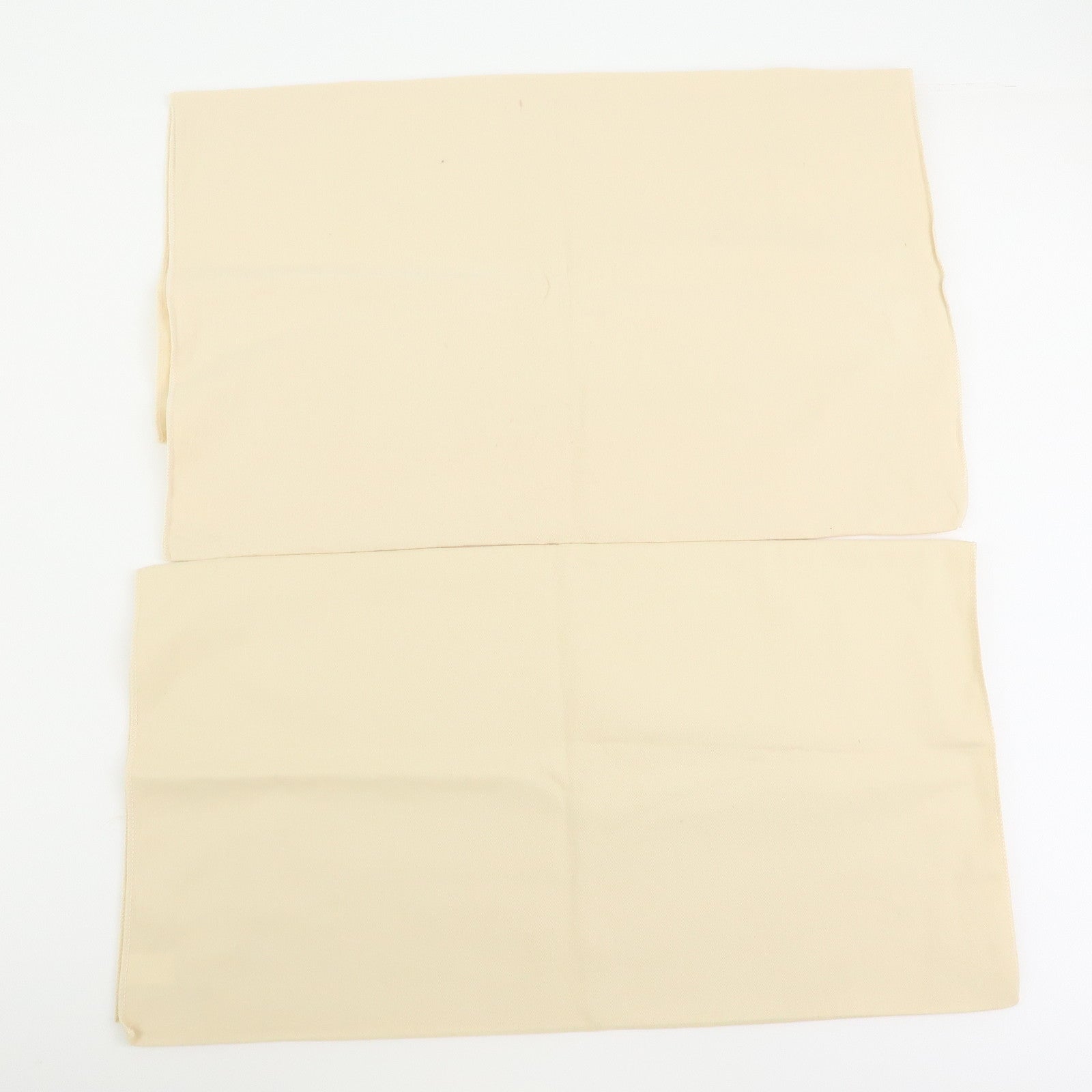 Louis Vuitton Set of 10 Dust Bag Storage Bag Flap Style Beige