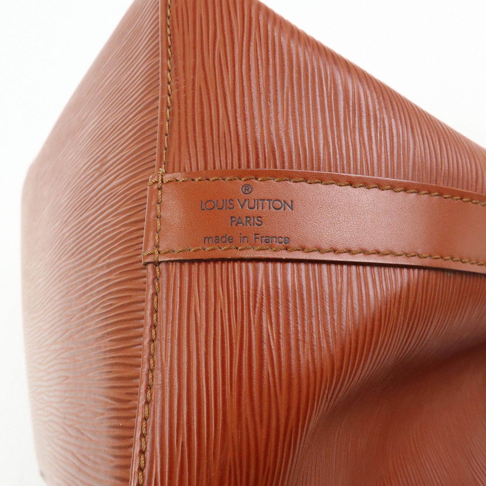 Louis Vuitton Epi Petit Noe Shoulder Bag Kenya Brown M44103