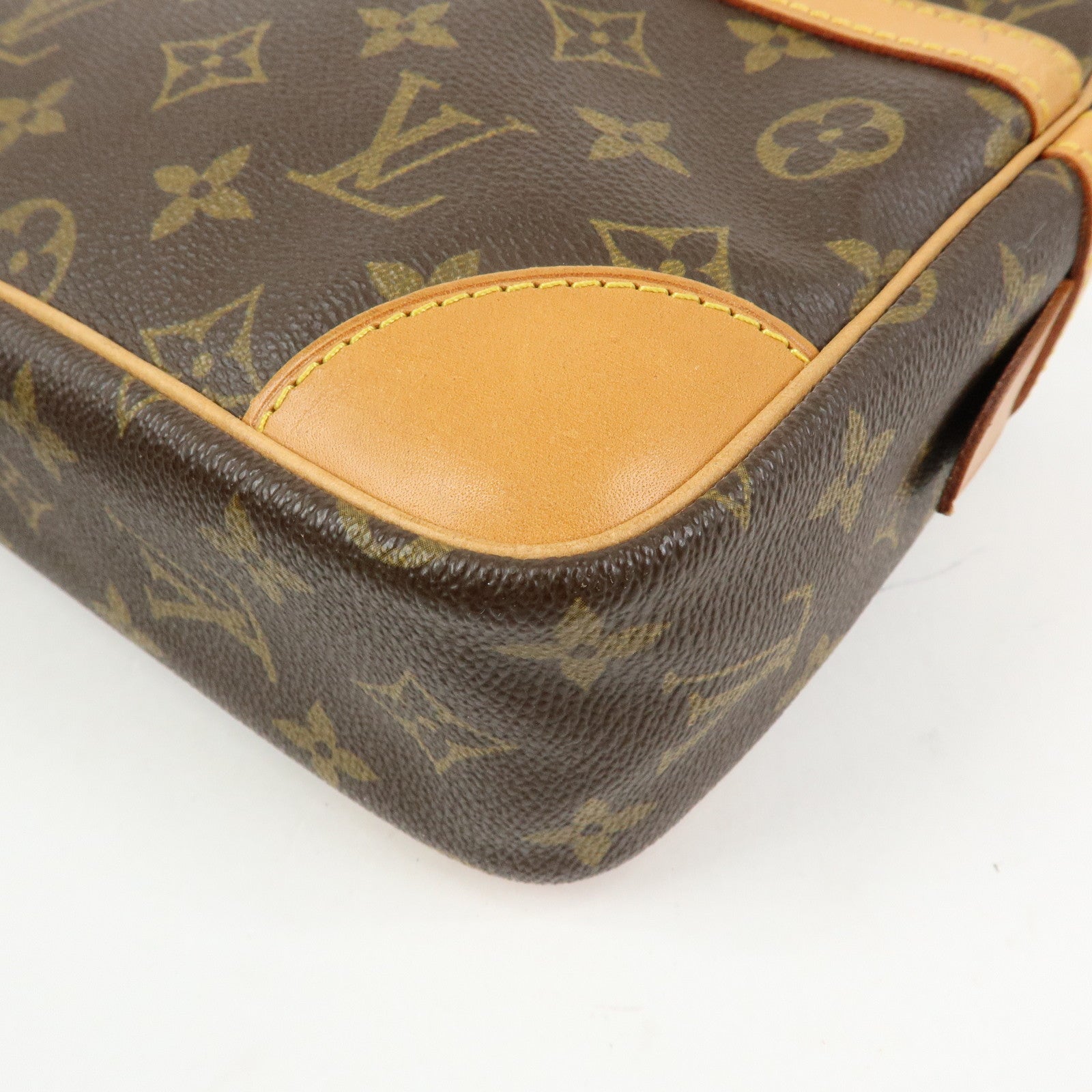 Louis Vuitton Monogram Compiegne 28 Pouch Clutch Bag Brown M51845