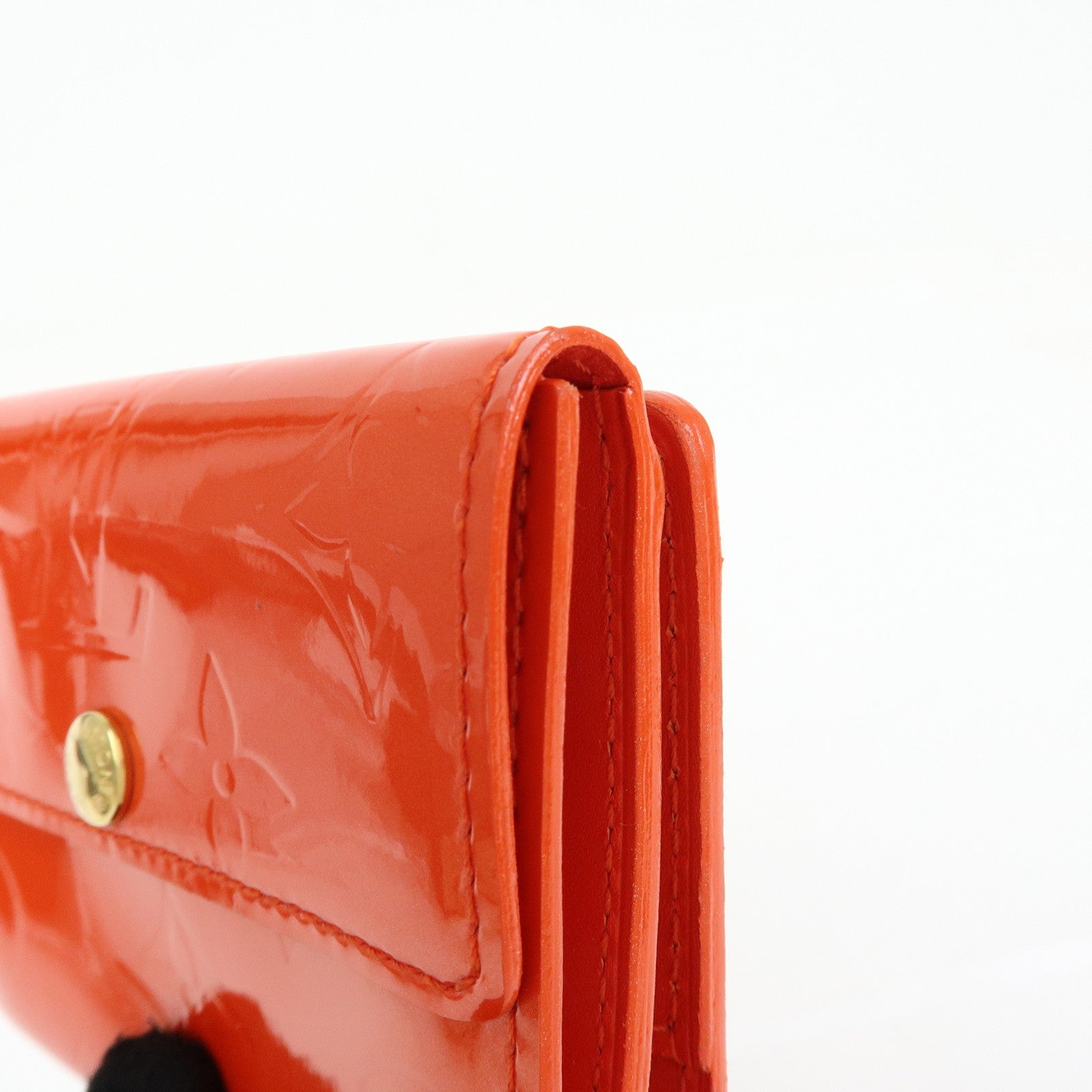 Louis Vuitton Monogram Vernis Leather Ludlow Orange Sunset M93630