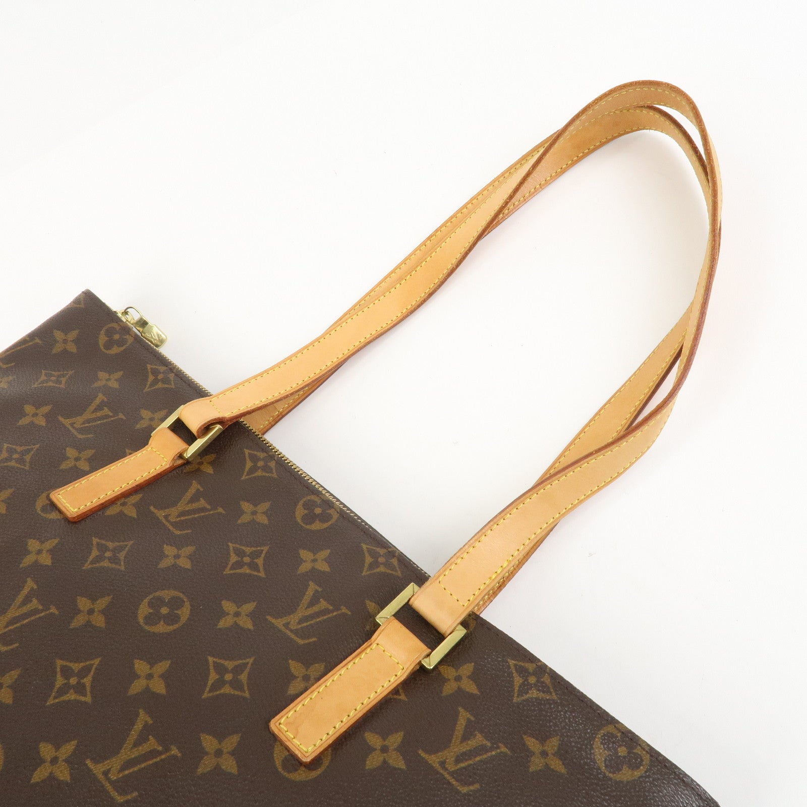 Louis Vuitton Monogram Cabas Mezzo Tote Bag Shoulder Bag M51151