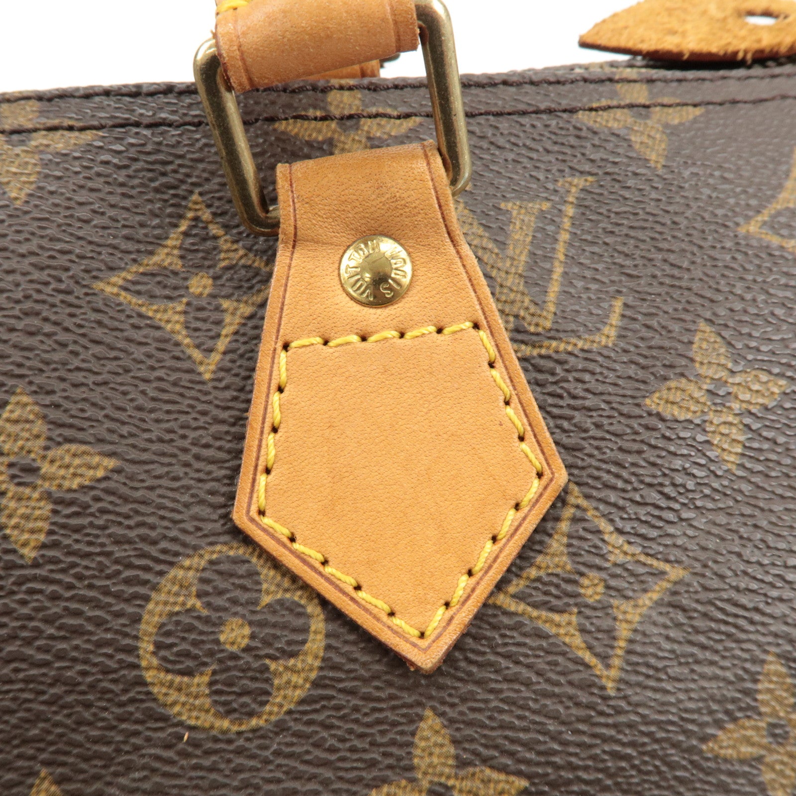Louis Vuitton Monogram Speedy 40 Hand Bag Boston Bag M41522 Used