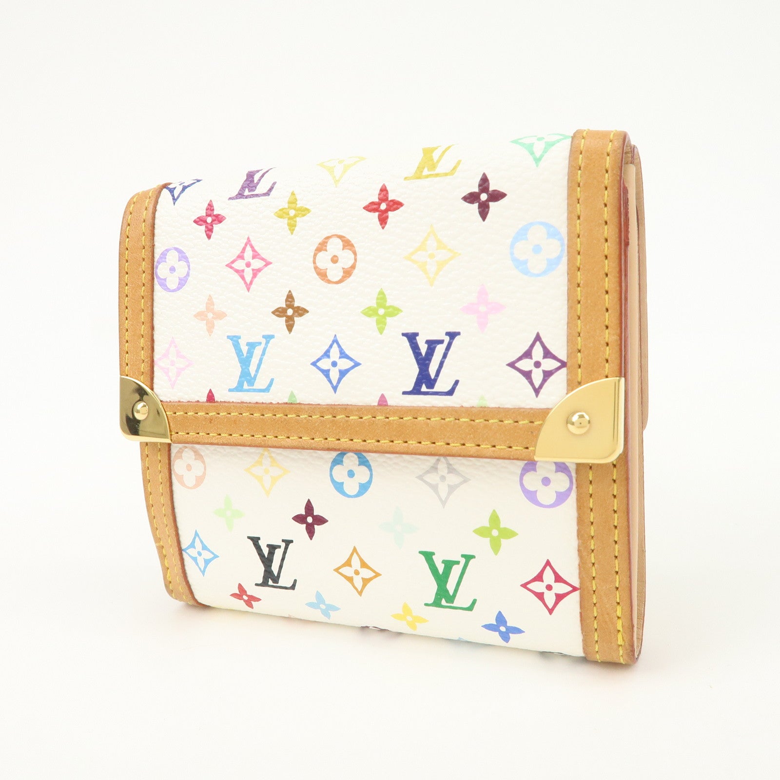 Louis Vuitton Multicolor Porte Monnaie Billets Carte Credit M92983