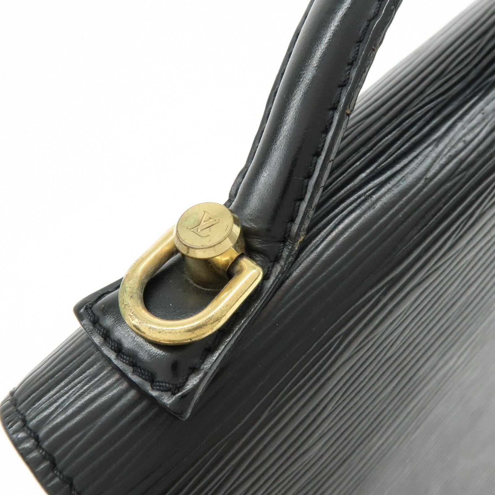 Louis Vuitton Epi Monceau 2Way Shoulder Bag Hand Bag Noir M52122