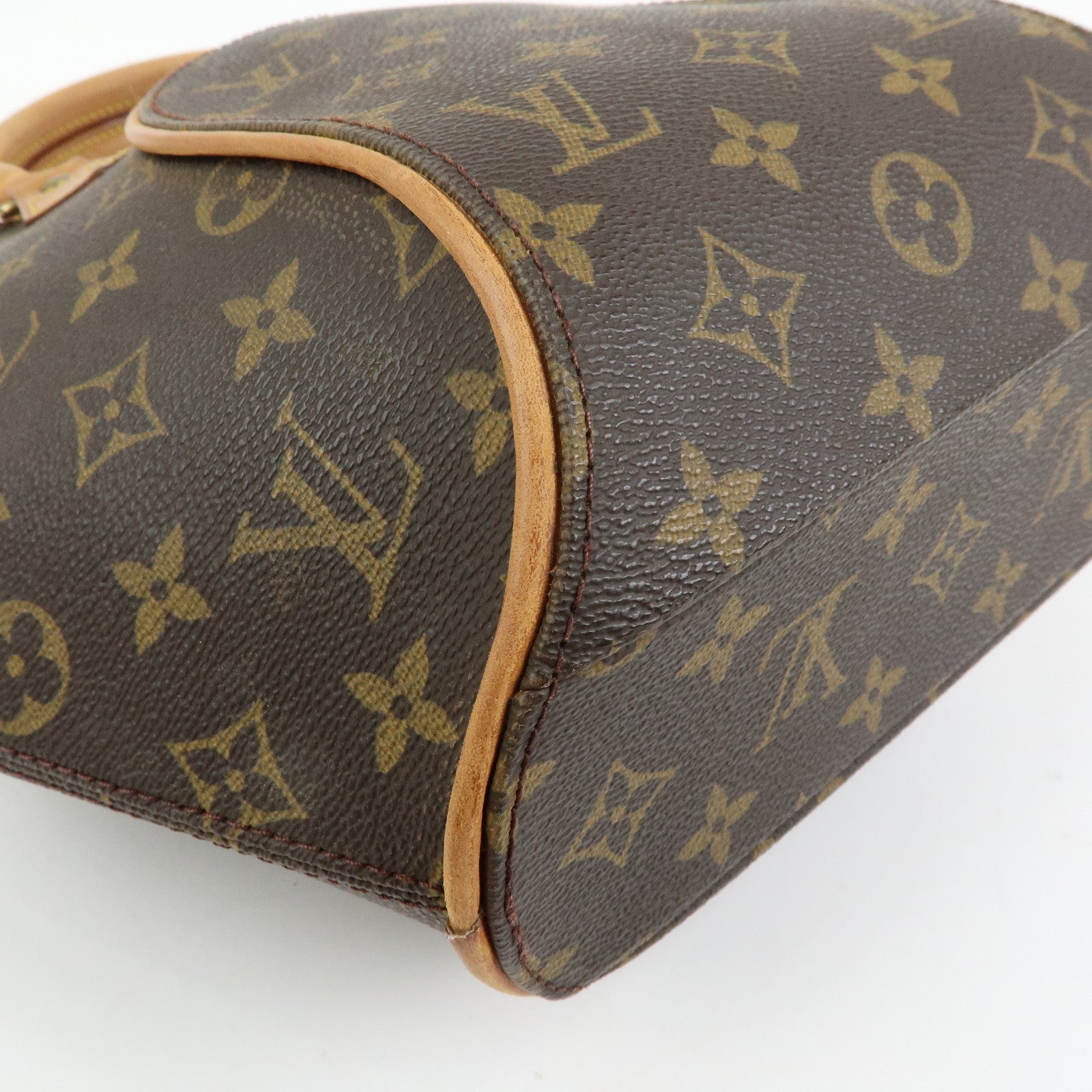 Louis Vuitton Monogram Ellipse PM Hand Bag Brown M51127