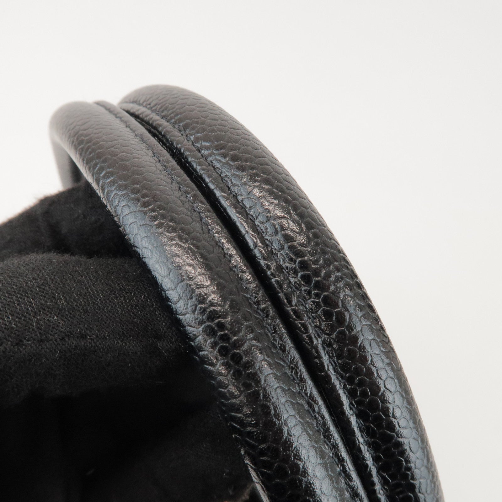 CHANEL Matelasse COCO Mark Caviarskin Medallion Tote Bag A01804