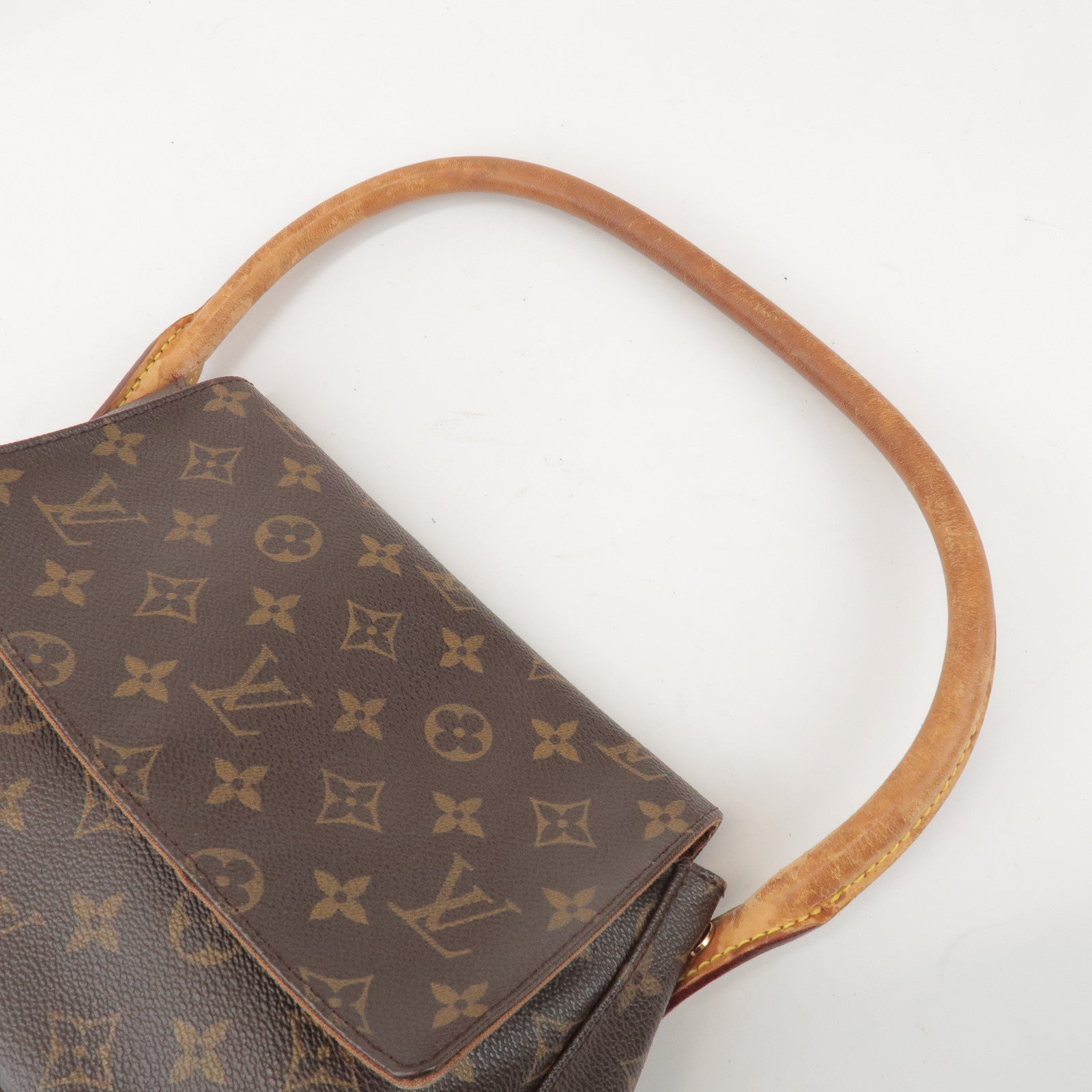 Louis Vuitton Monogram Mini Looping Shoulder Bag Brown M51147