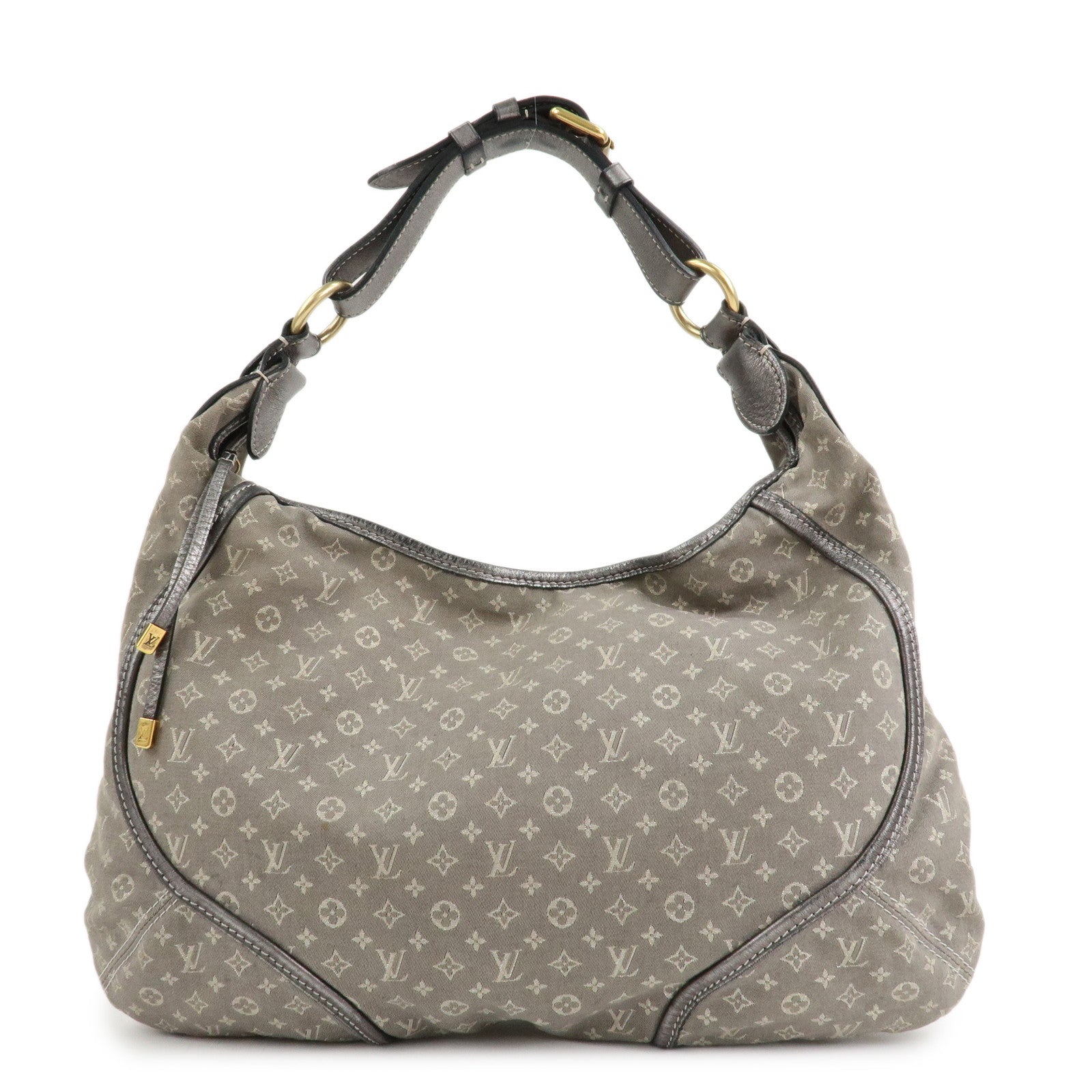 Louis Vuitton Monogram Mini Lin Manon MM ShoulderBag Platine M95618