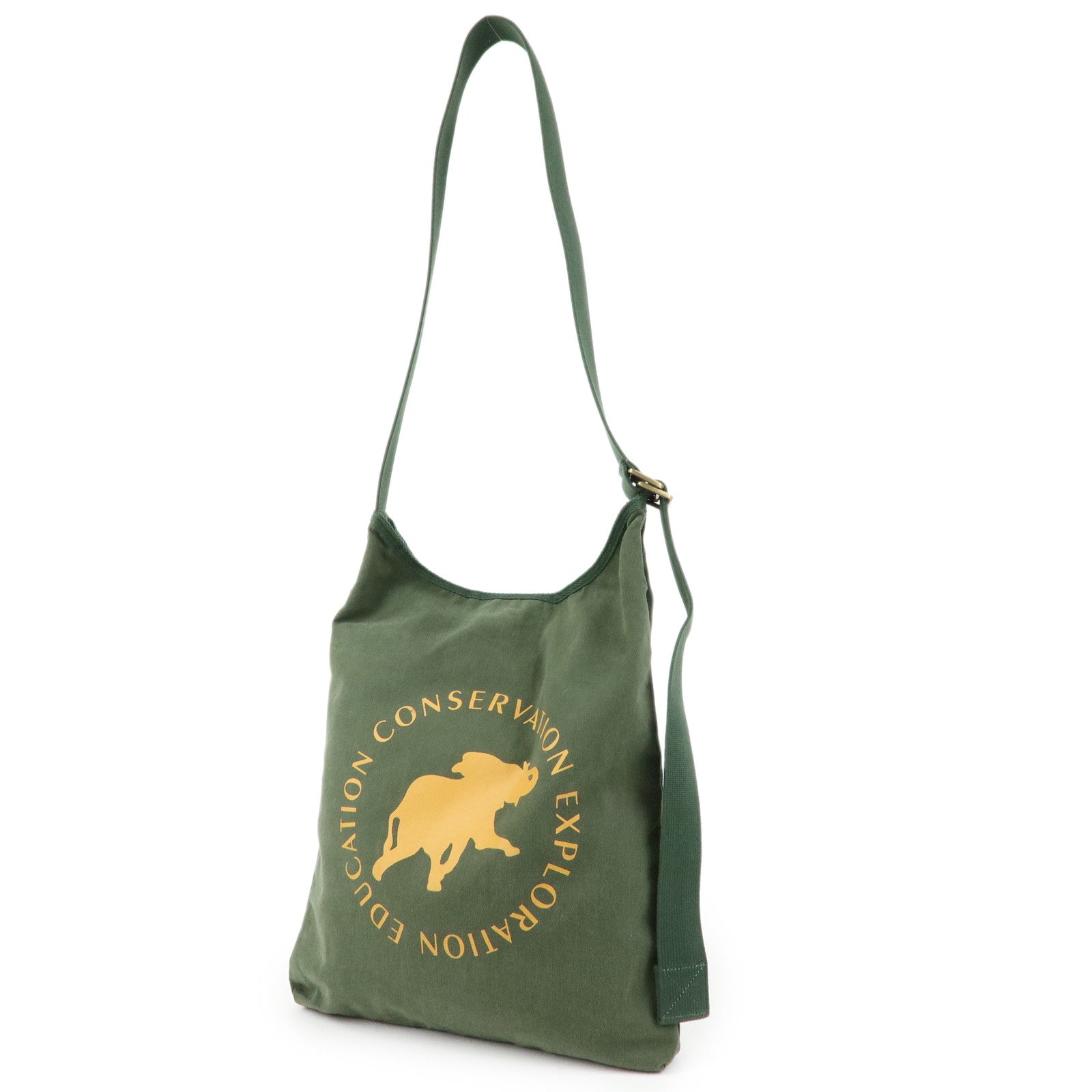 Hunting World Canvas Shoulder Bag Crossbody Bag Khaki Yellow