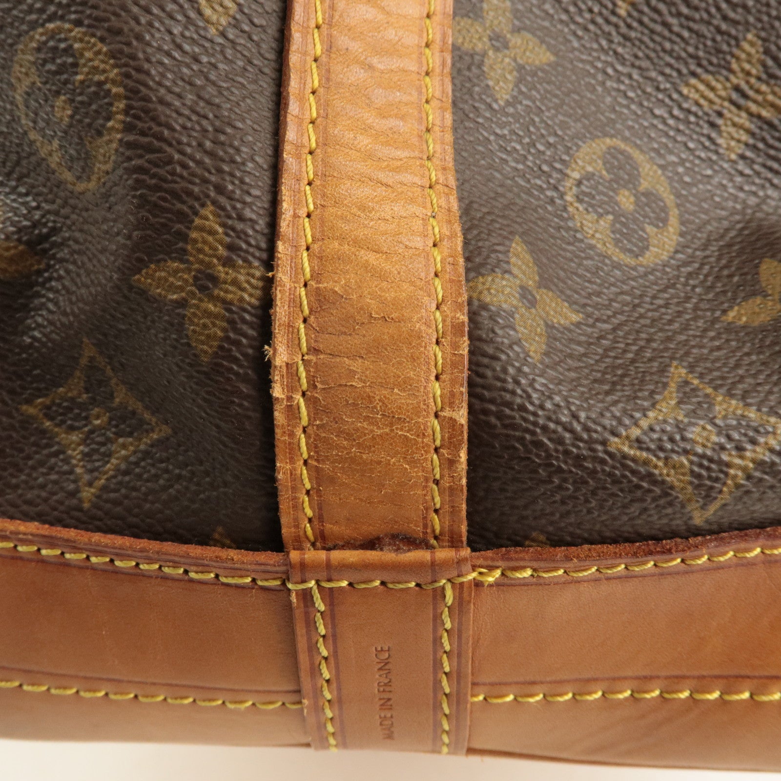 Louis Vuitton Monogram Noe Shoulder Bag Hand Bag Brown M42224