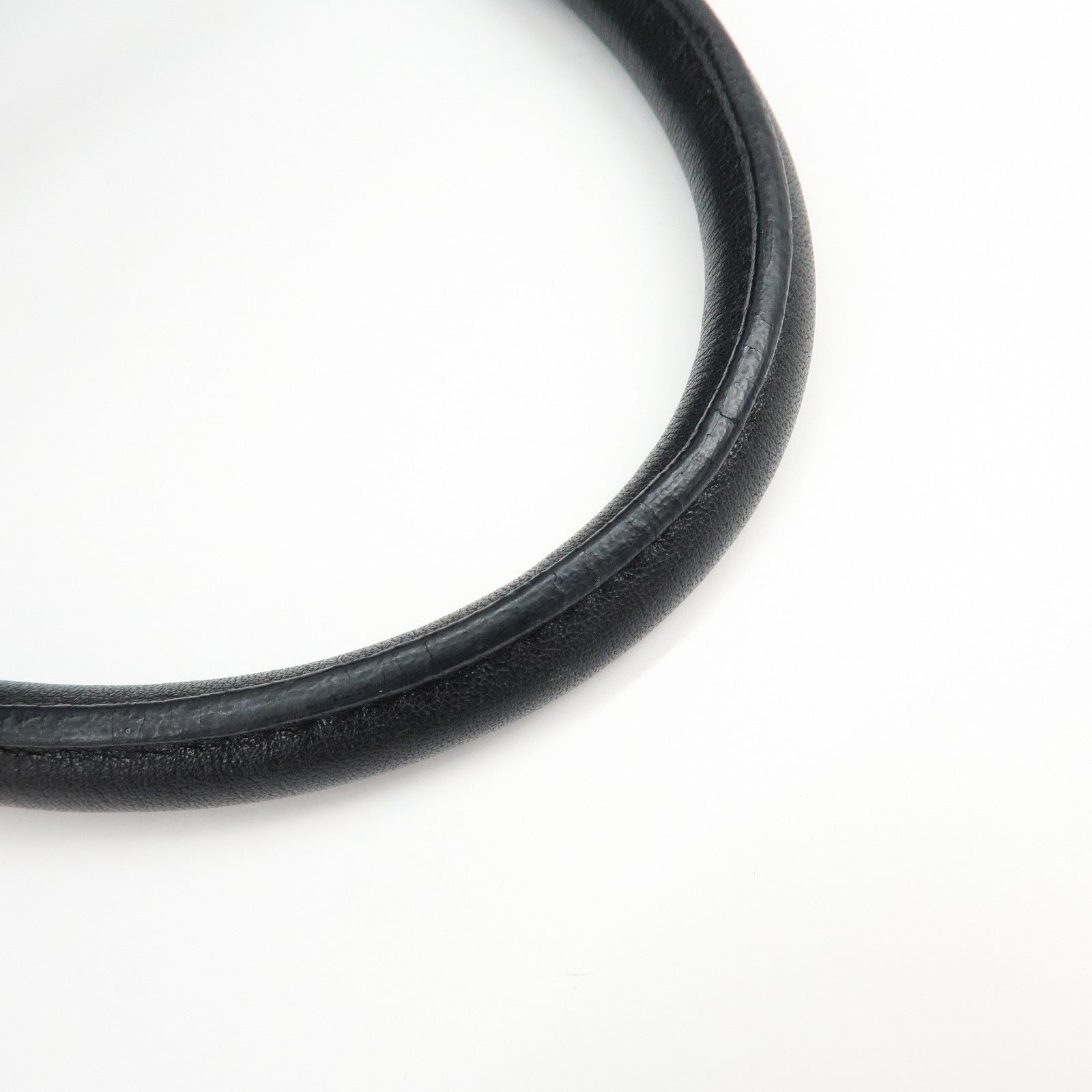 PRADA Soft Calf Leather 2Way Bag Hand Bag Shoulder Bag Black BN1832