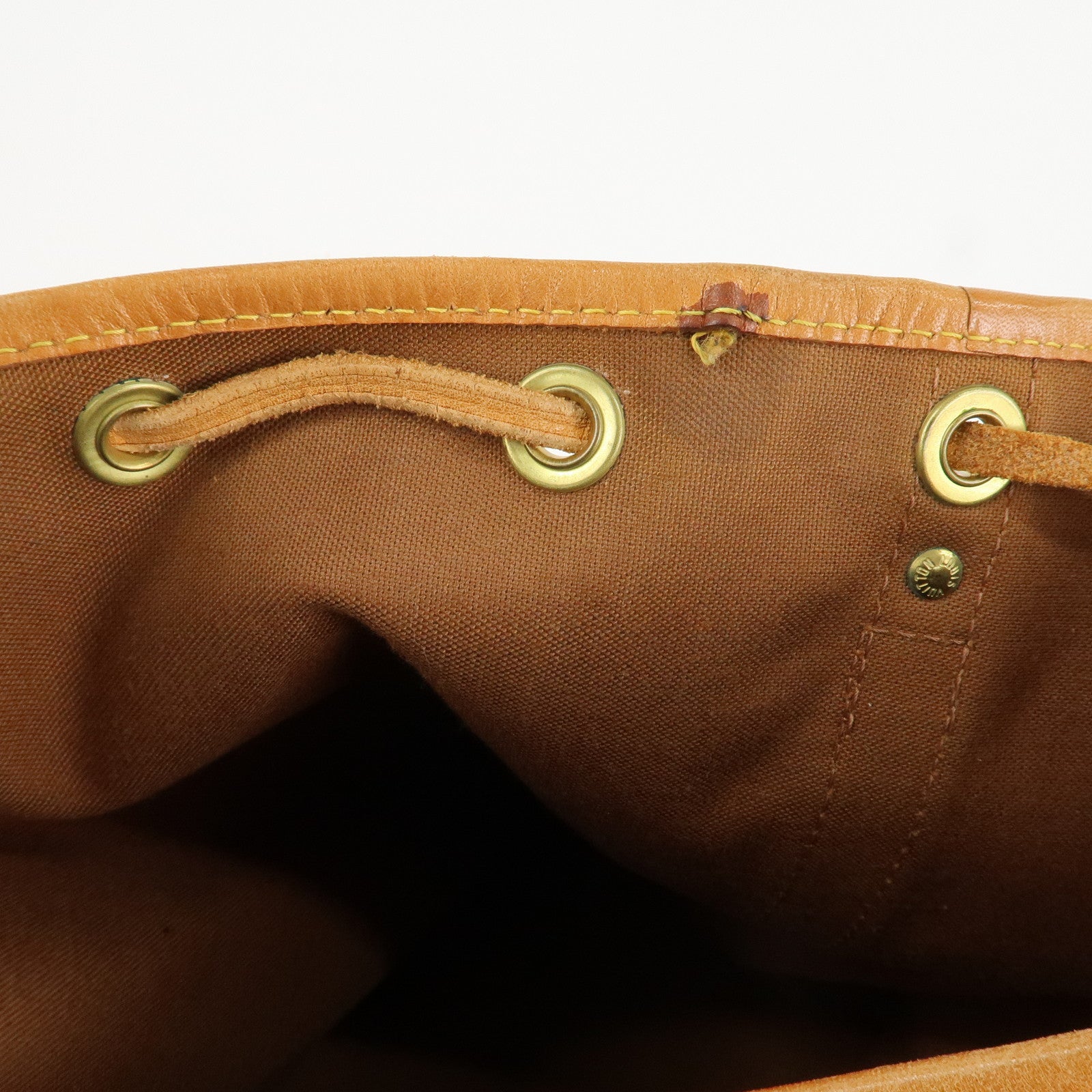 Louis Vuitton Monogram Noe Shoulder Bag Hand Bag Brown M42224 Used