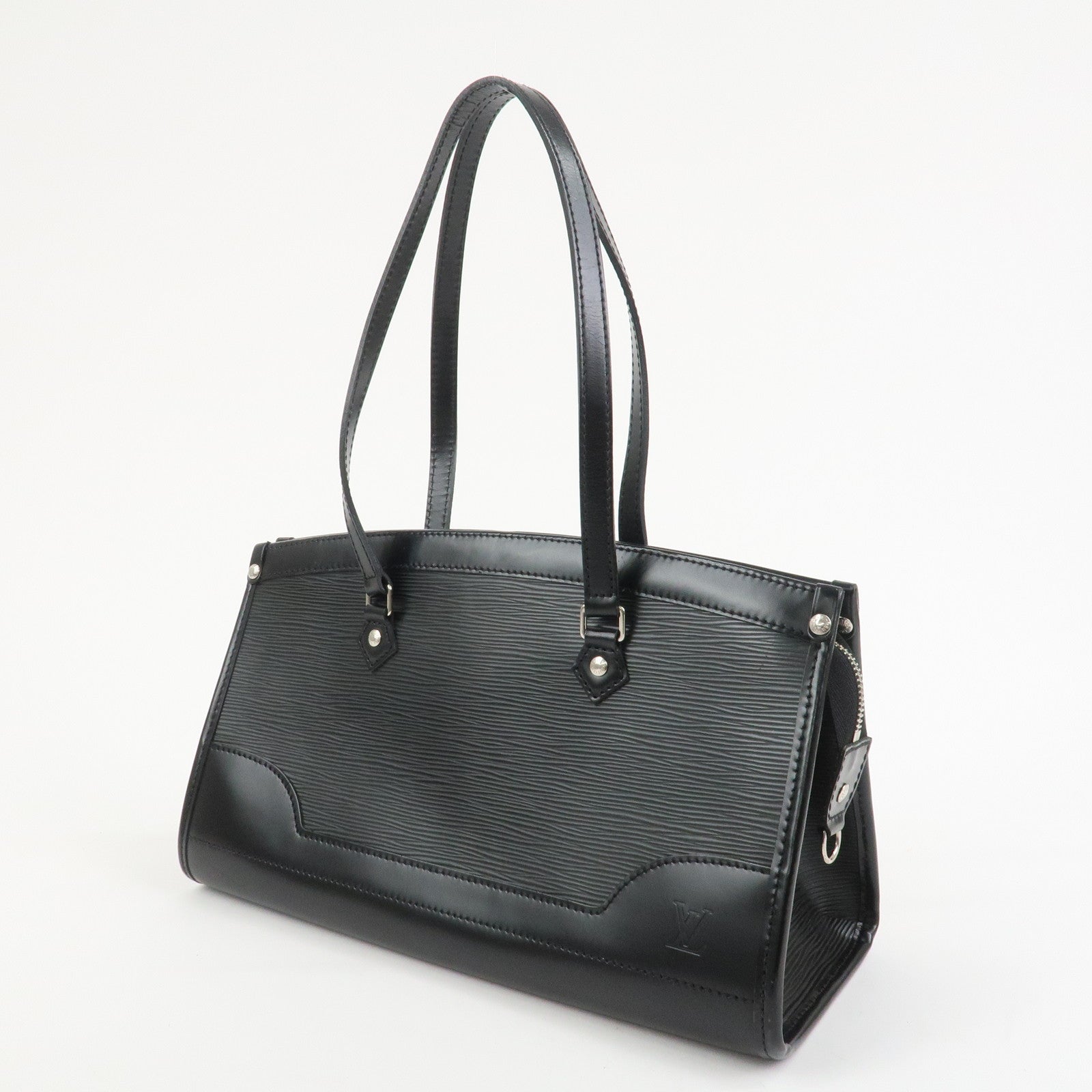 Louis Vuitton Epi Leather Madeleine PM Hand Bag Noir Black M59332