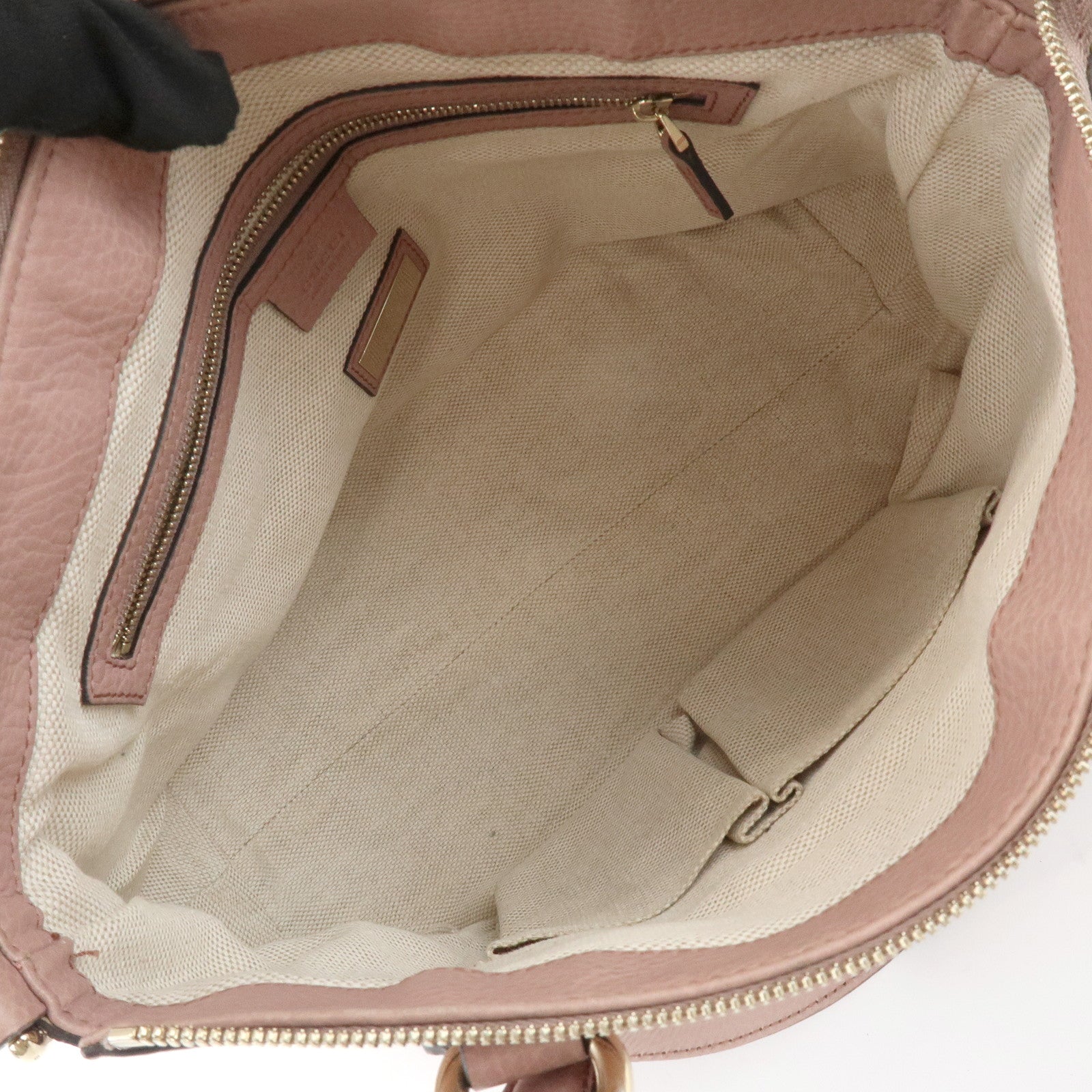 GUCCI SOHO Leather 2Way Bag Hand Bag Shoulder Bag Pink 308362