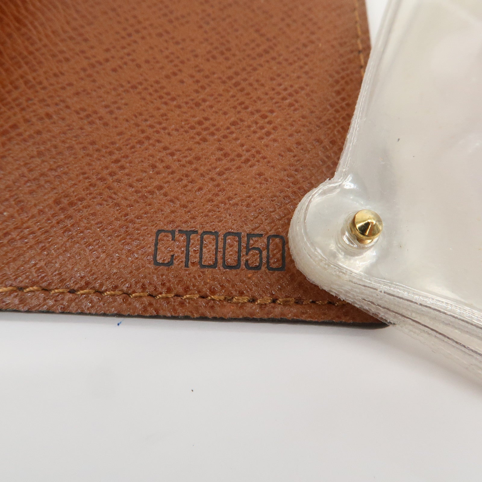 Louis Vuitton Monogram Porte Cartes Credit Pression Brown M60937