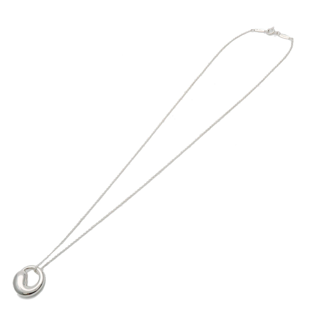 Tiffany & Co Eternal Circle Necklace SV925 Silver