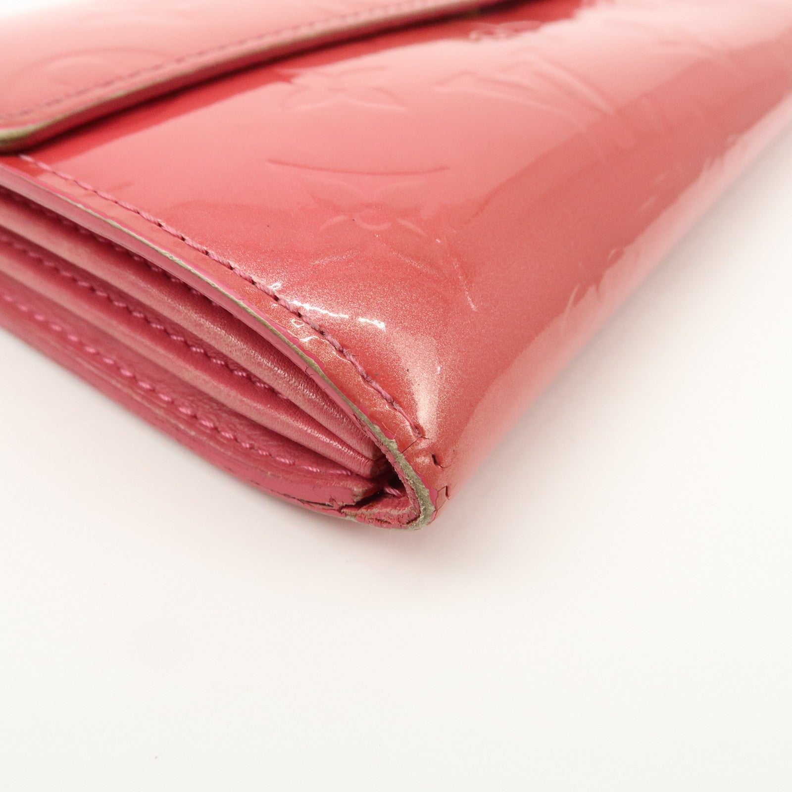 Louis Vuitton Monogram Vernis Set of 2 Long Wallet M93524 M9140F Used