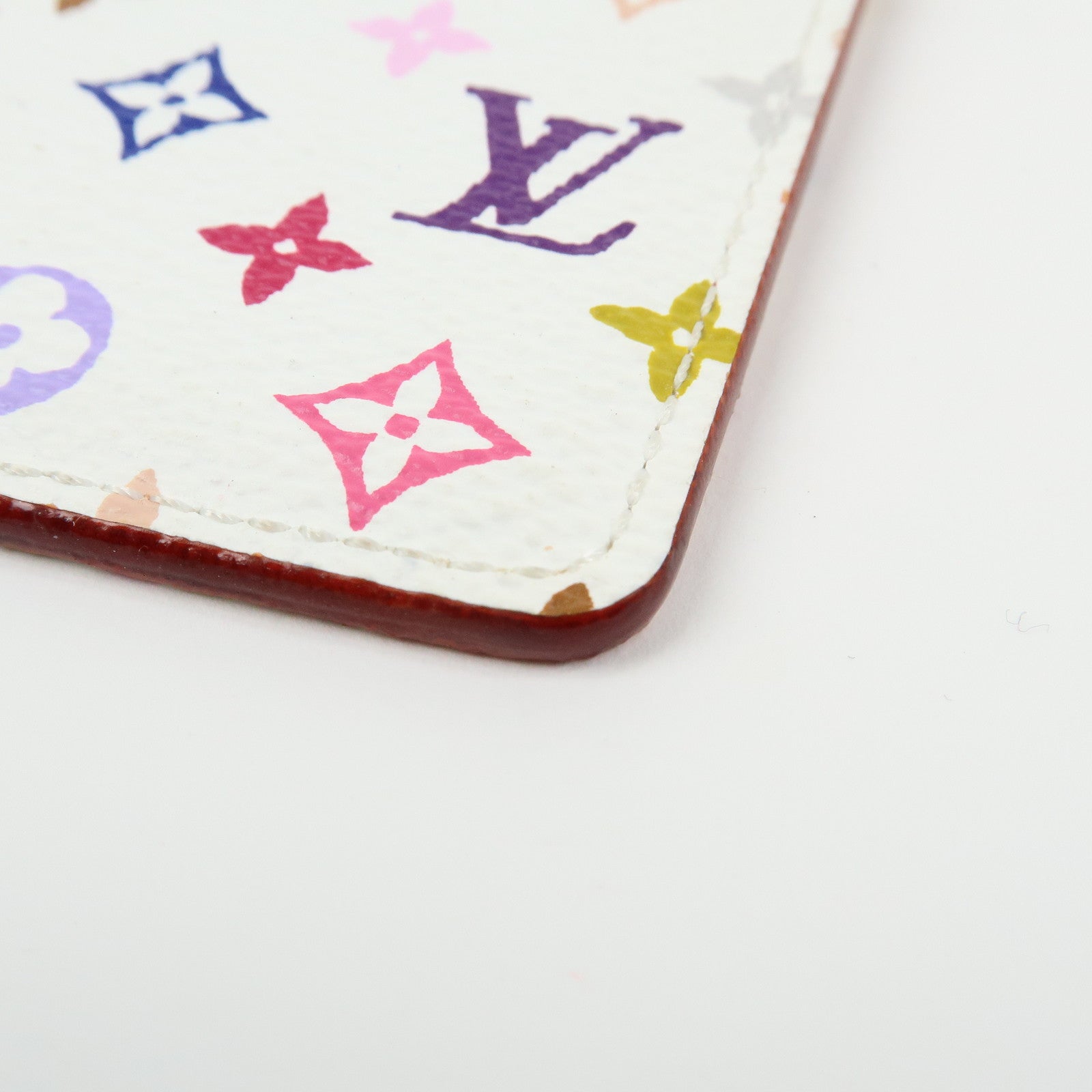 Louis Vuitton Monogram Étui Miroir Multicolor Blanc M92651