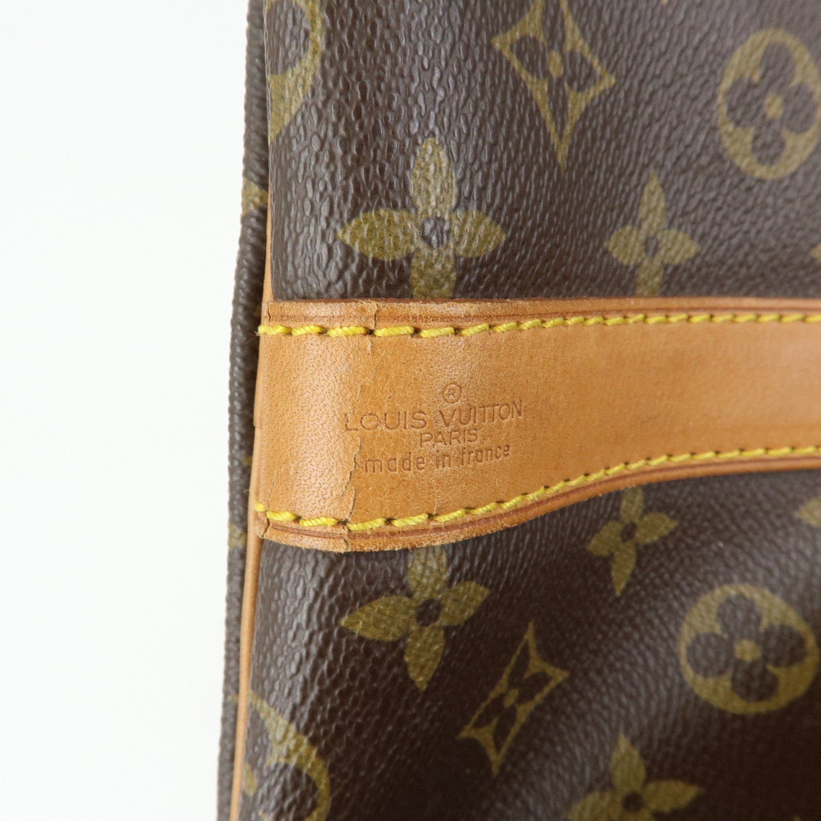Louis Vuitton Monogram Keep All 60 Boston Bag Brown M41422