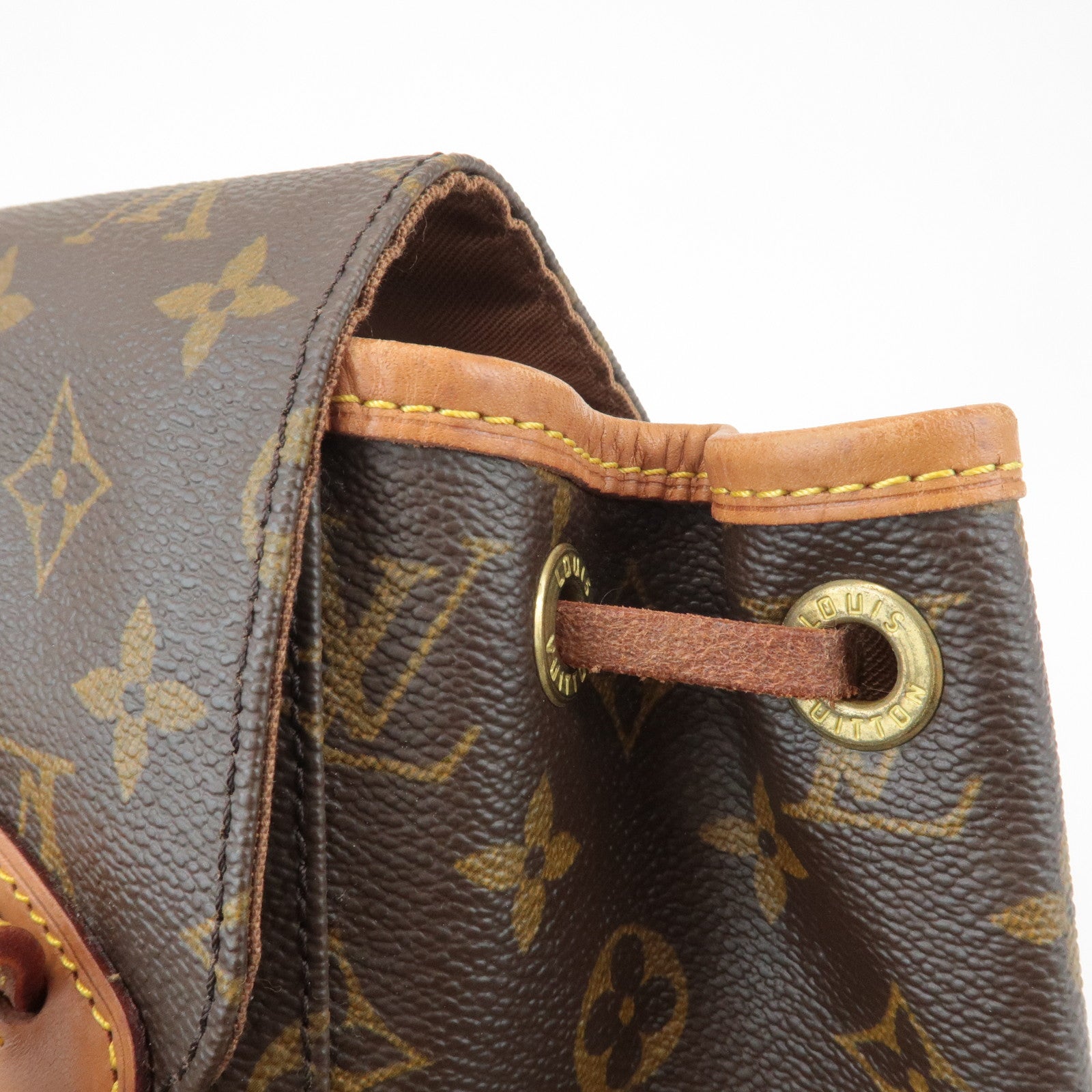 Louis Vuitton Monogram Montsouris MM Backpack Brown M51136