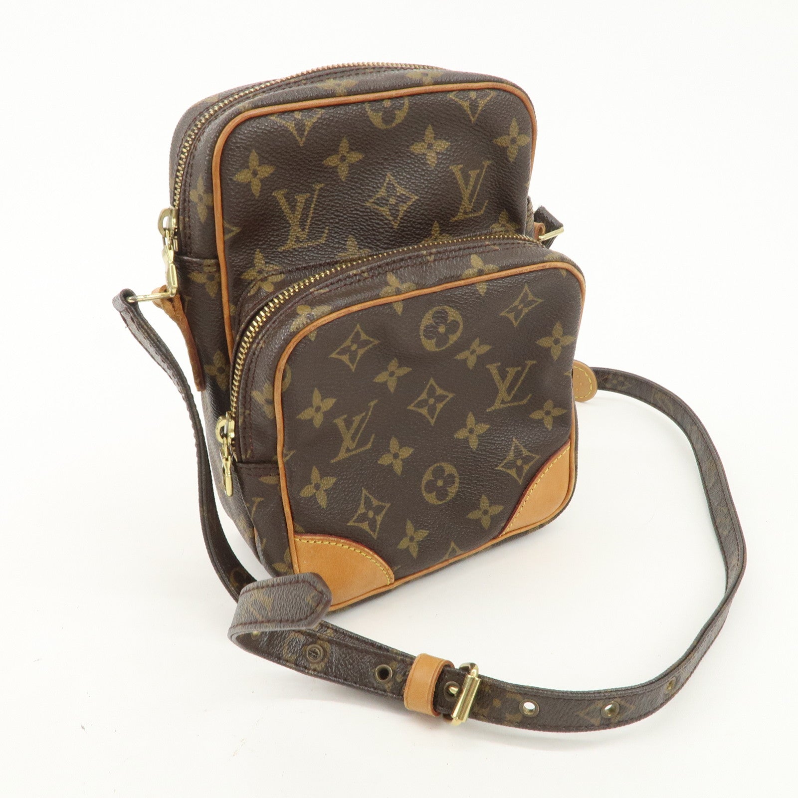 Louis Vuitton Monogram Amazone Shoulder Bag Brown M45236