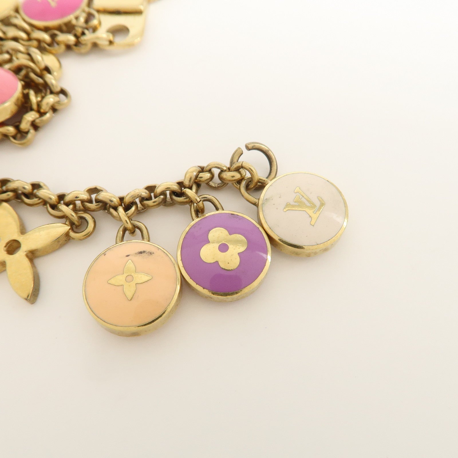 Louis Vuitton Porte Cles Chaine Pastilles Metal Key Chain M66172