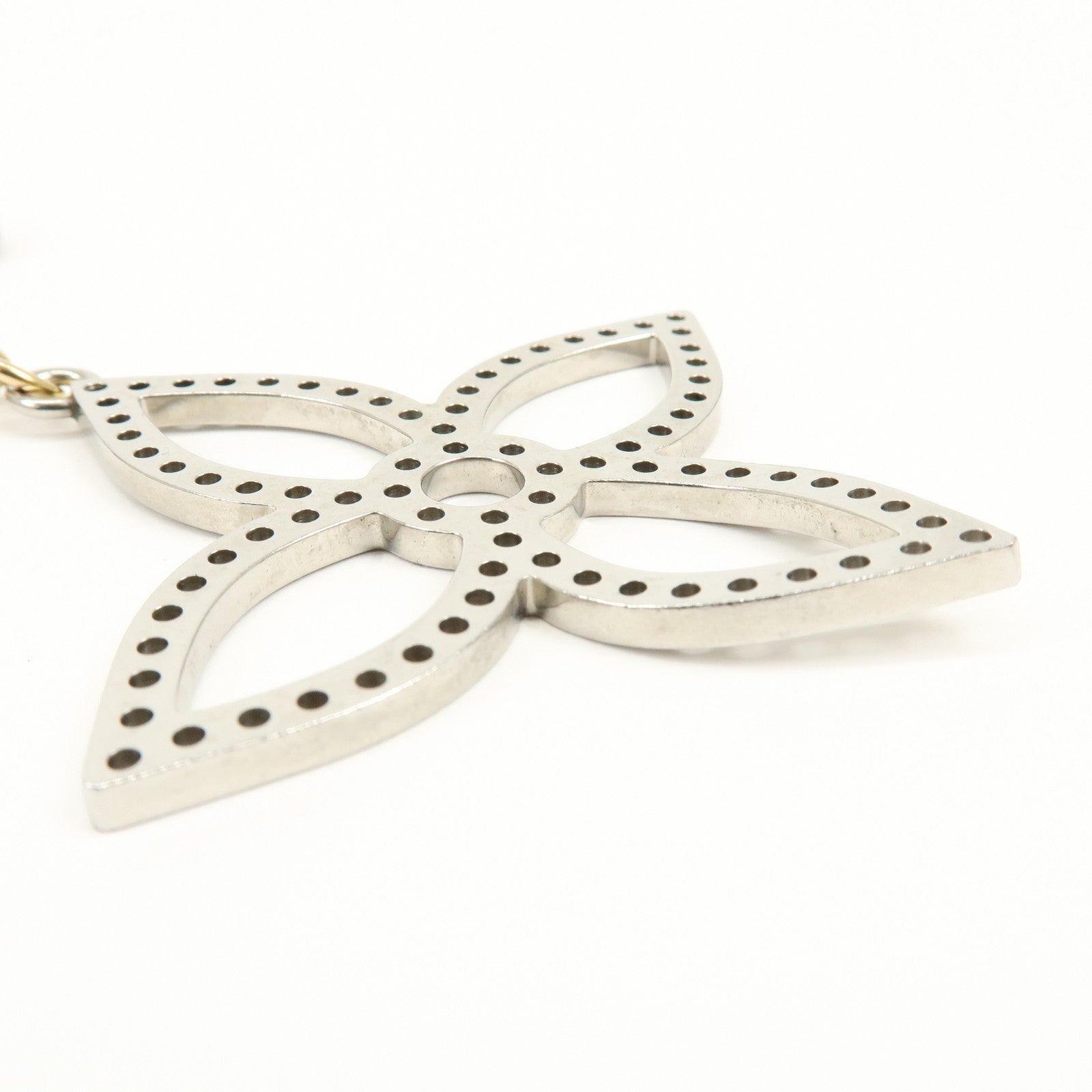 Louis Vuitton Bijoux Sac Tapage Metal Bag Charm Gold Silver M65090