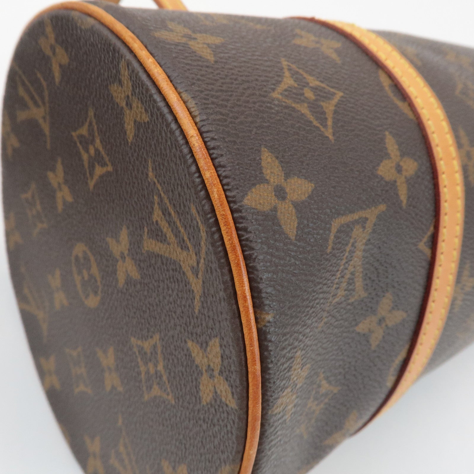 Louis Vuitton Monogram Papillon 30 Hand Bag New Style Brown M51385