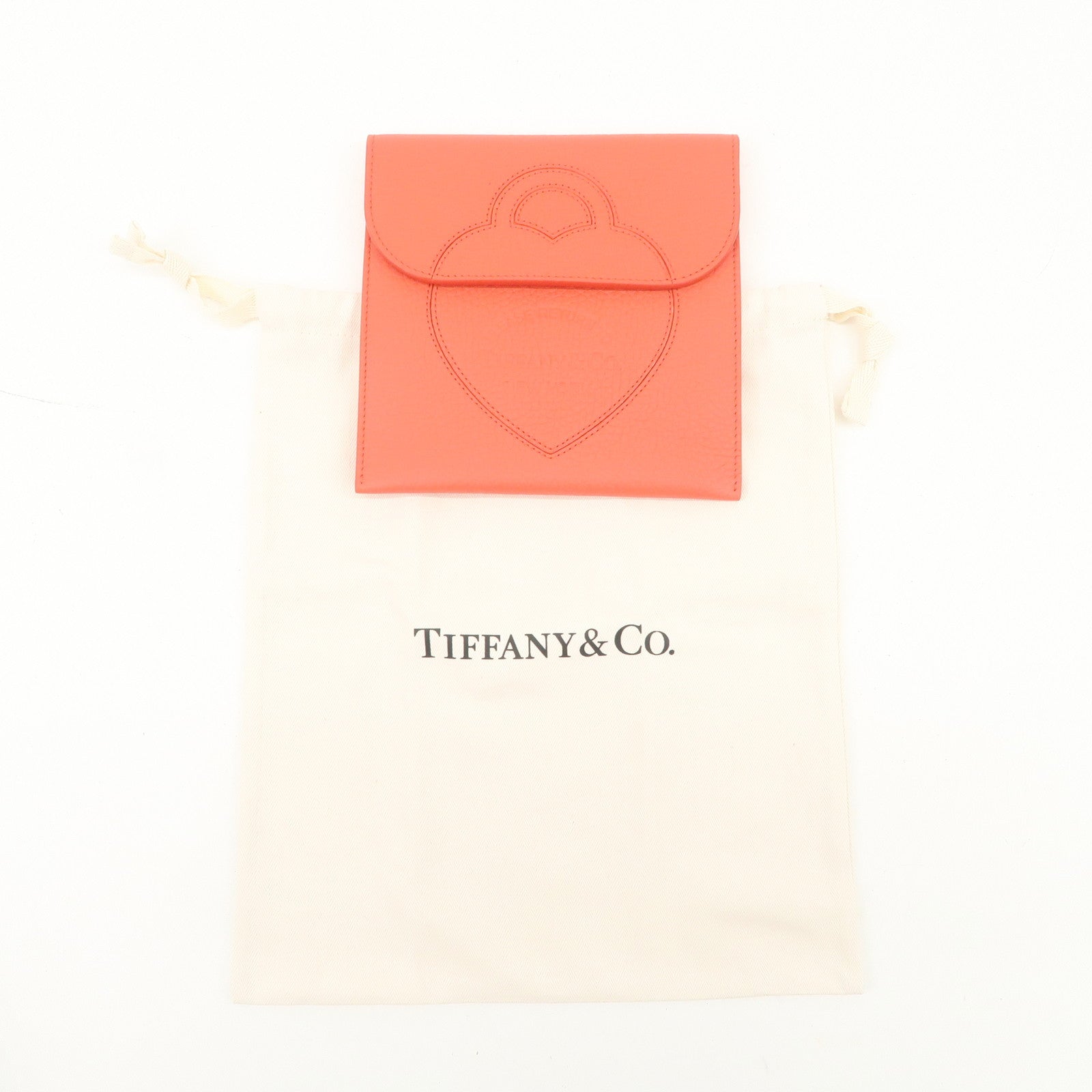 Tiffany & Co Pouch Return to Heart Leather Pouch Accessory Case