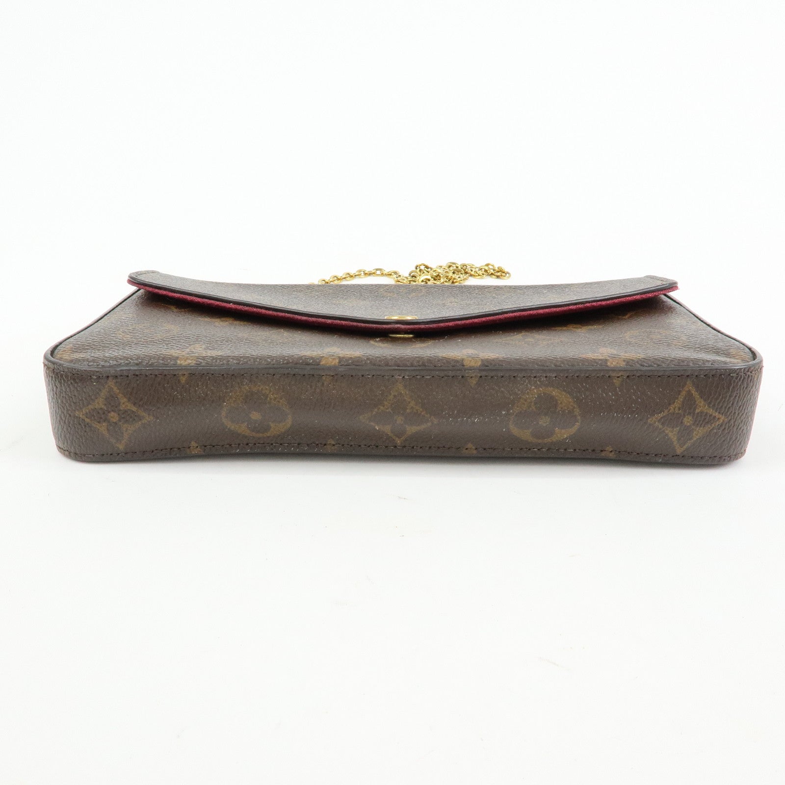 Louis Vuitton Monogram Pochette Felicie Shoulder Bag Brown M61276