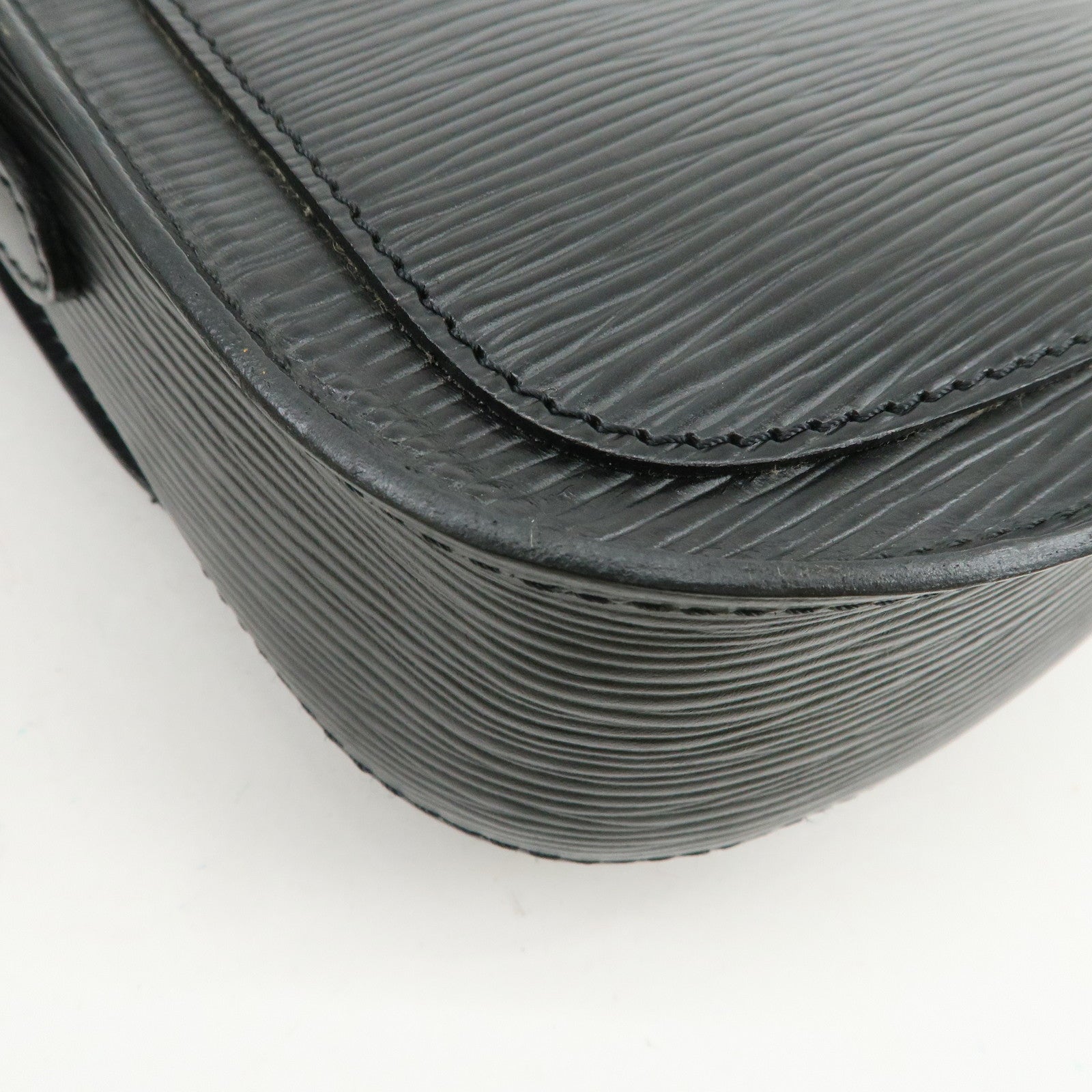 Louis Vuitton Epi Mini Saint Cloud Shoulder Bag Noir Black M52212