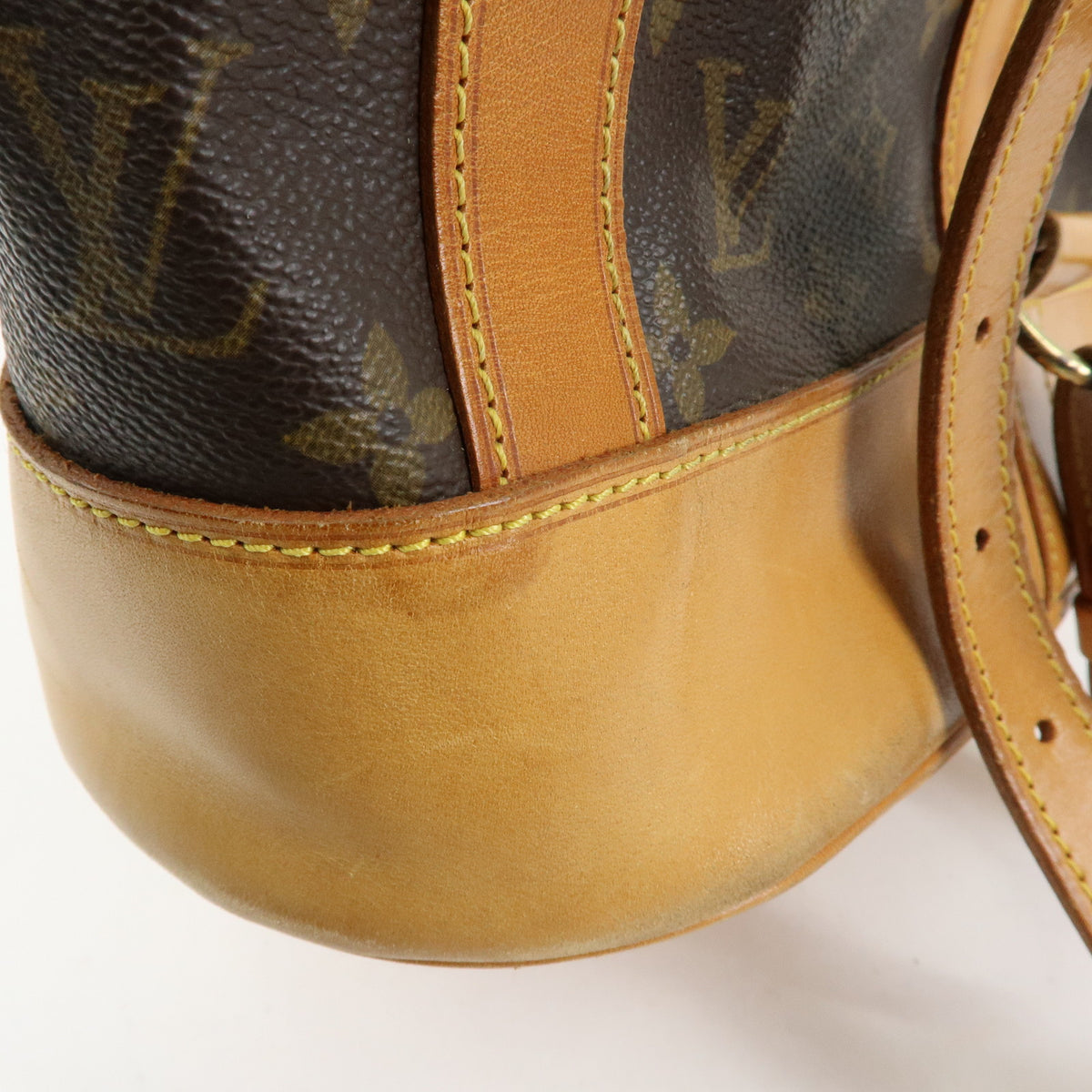 Louis Vuitton Monogram Randonnee PM Shoulder Bag Brown M42243